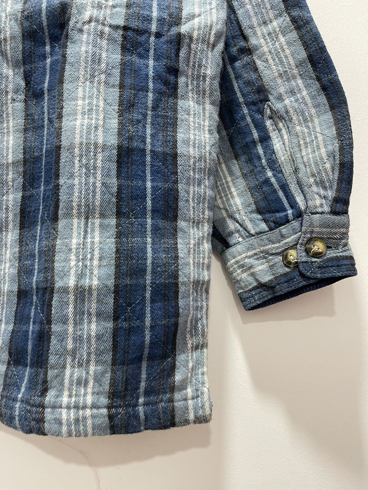 Japanese Brand × Vintage VINTAGE JUGLE STORM BLANKET DOUBLE POCKET PLAID JACKET Size US M / EU 48-50 / 2 - 8 Thumbnail