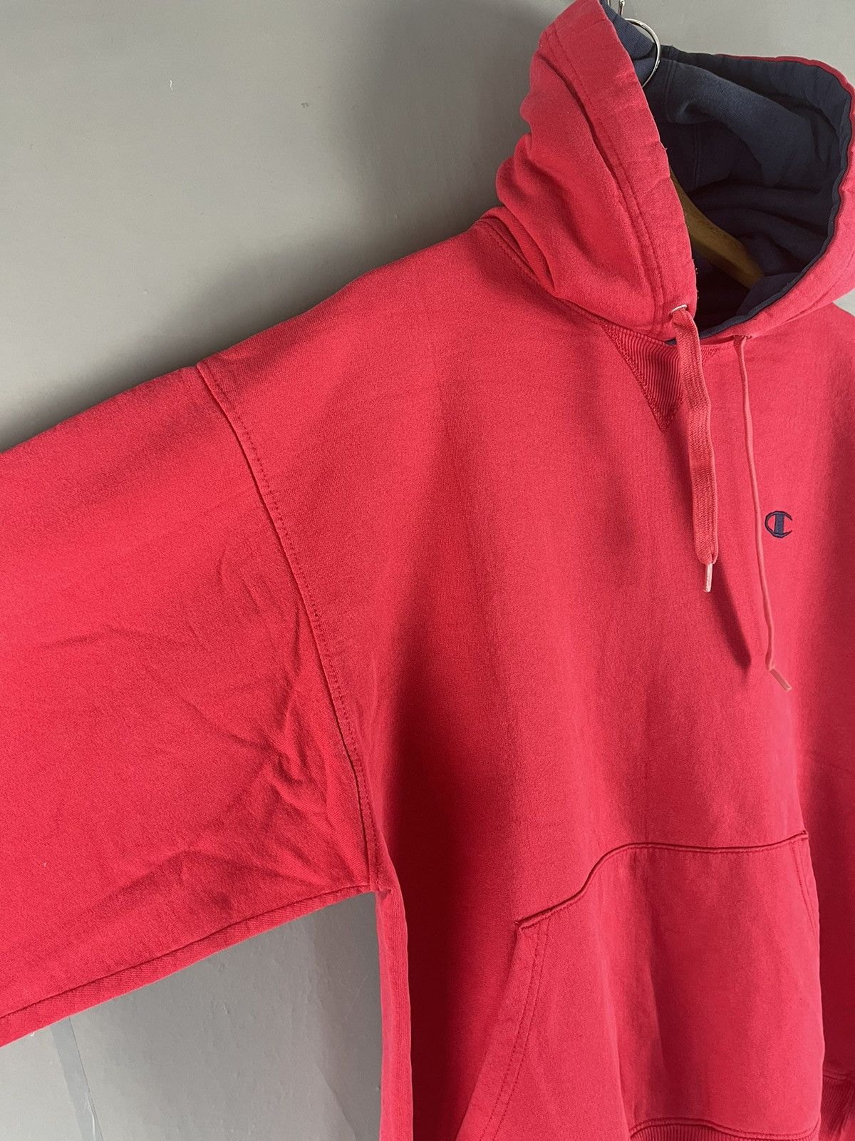 Champion × Vintage VINTAGE BOXY CHAMPION MINI LOGO C EMBROIDERY HOODIE Size US M / EU 48-50 / 2 - 5 Thumbnail