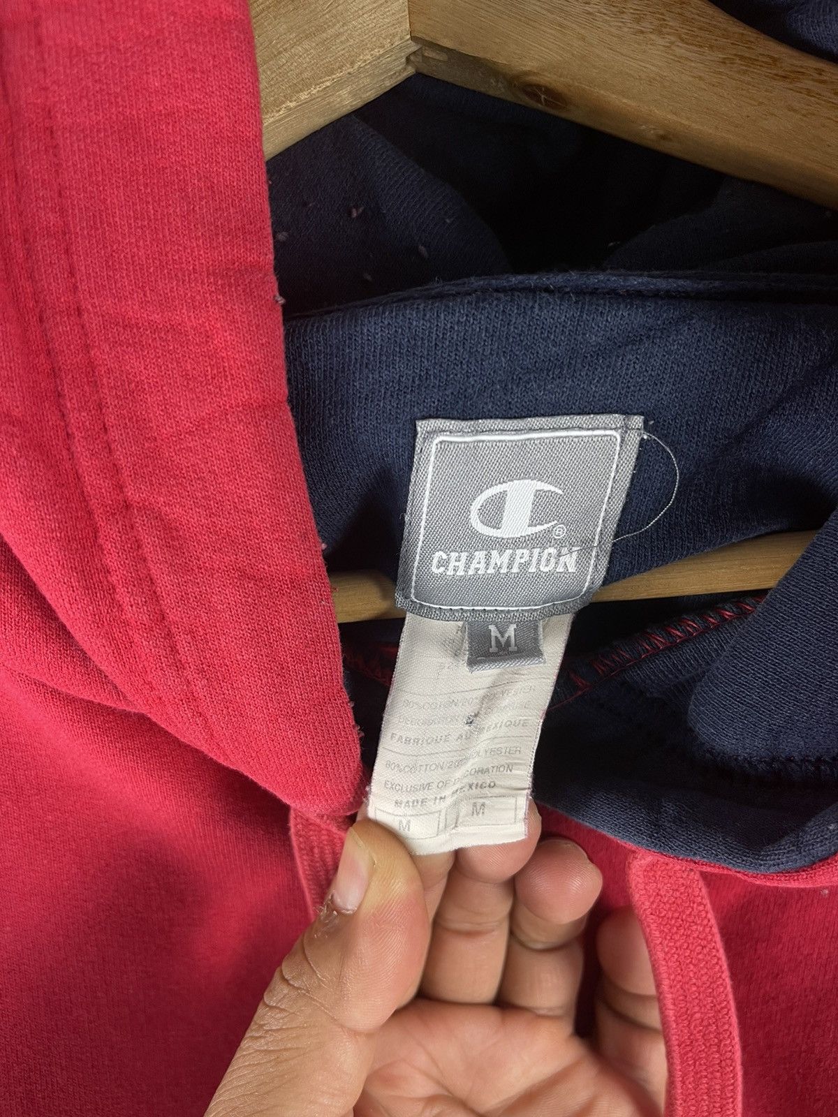 Champion × Vintage VINTAGE BOXY CHAMPION MINI LOGO C EMBROIDERY HOODIE Size US M / EU 48-50 / 2 - 10 Thumbnail