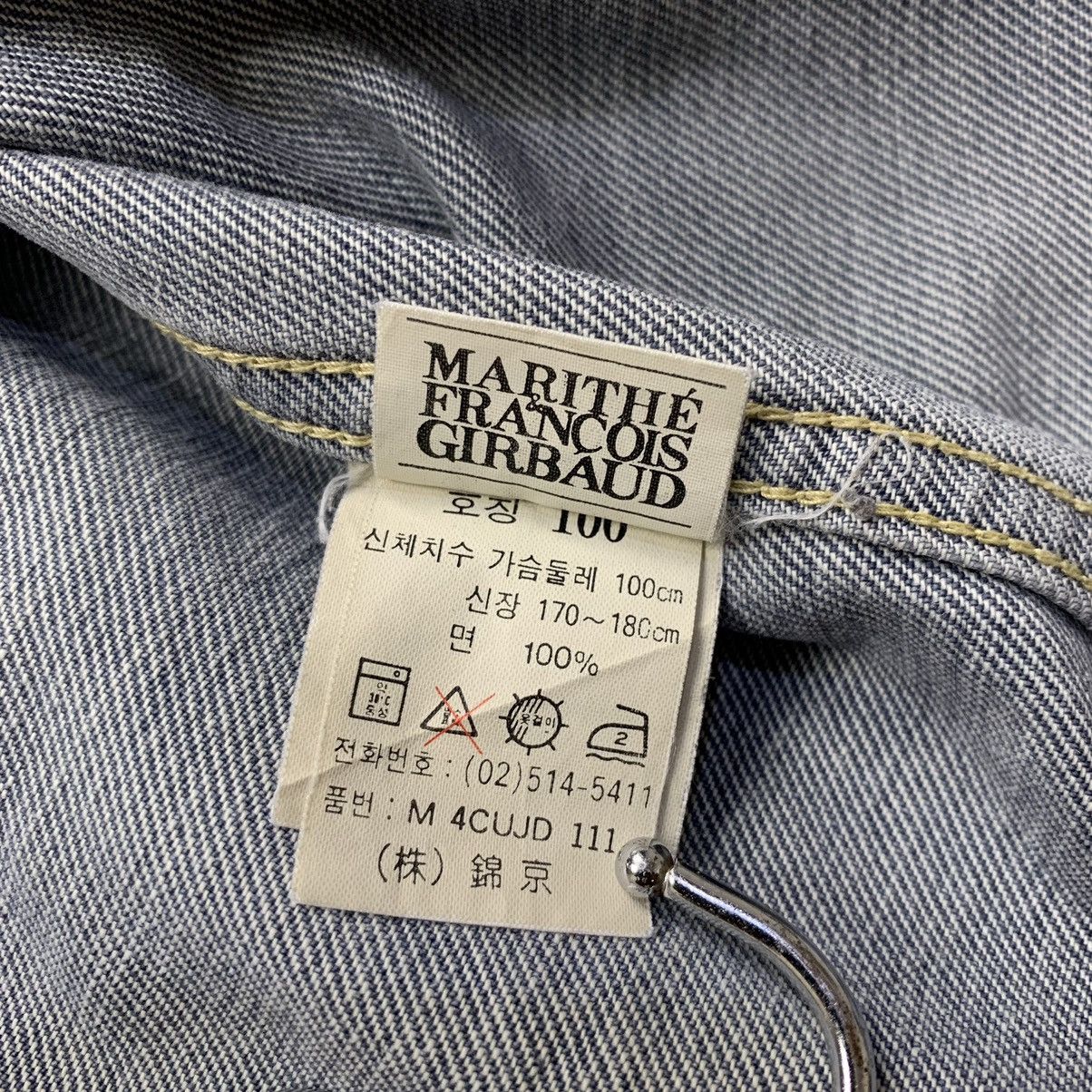 Marithe + Francois Girbaud Vintage marithe francois girbaud zip up trucker denim jacket Size US M / EU 48-50 / 2 - 6 Thumbnail