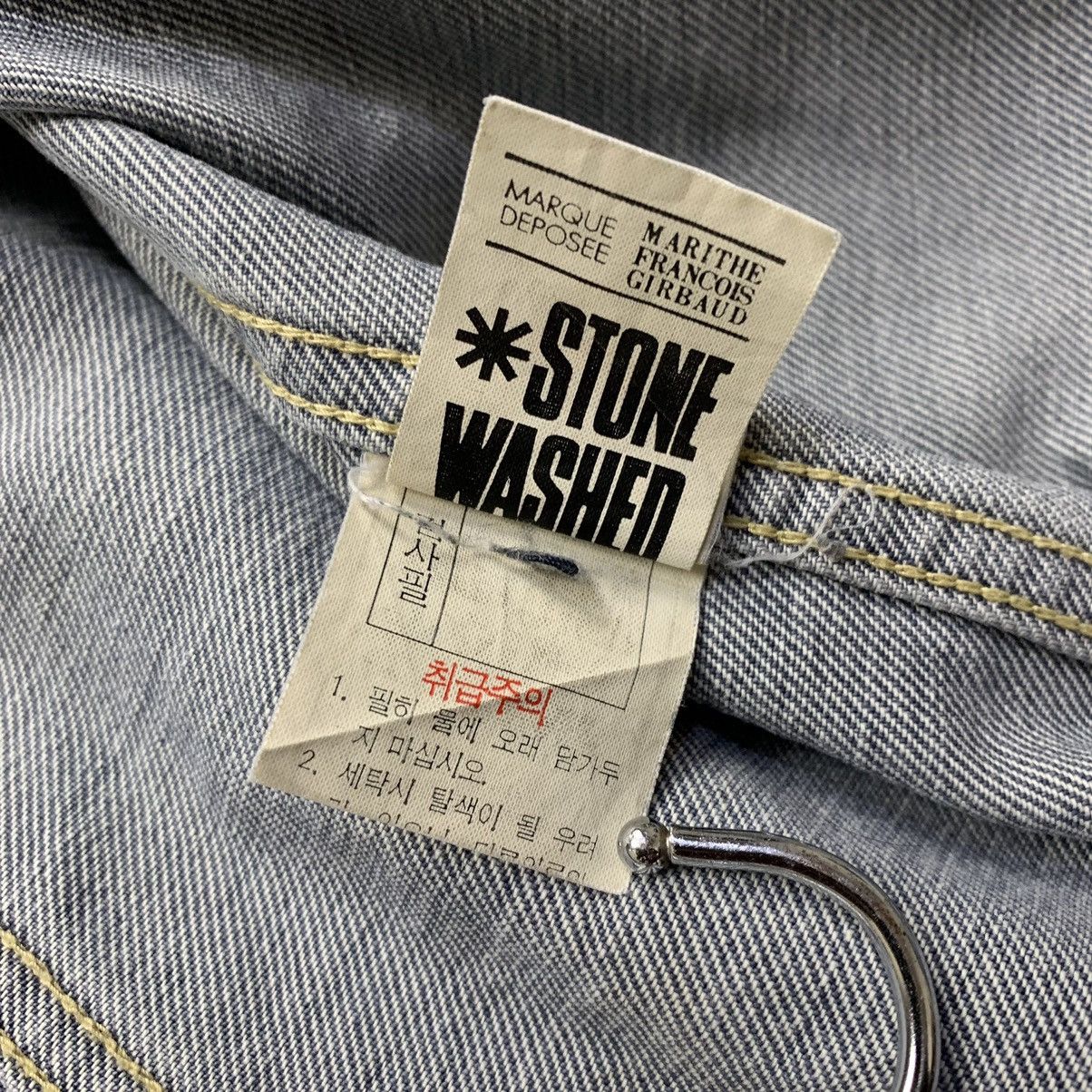 Marithe + Francois Girbaud Vintage marithe francois girbaud zip up trucker denim jacket Size US M / EU 48-50 / 2 - 7 Thumbnail