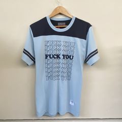 Hysteric Glamour Supreme Fuck You Football Tee | Grailed