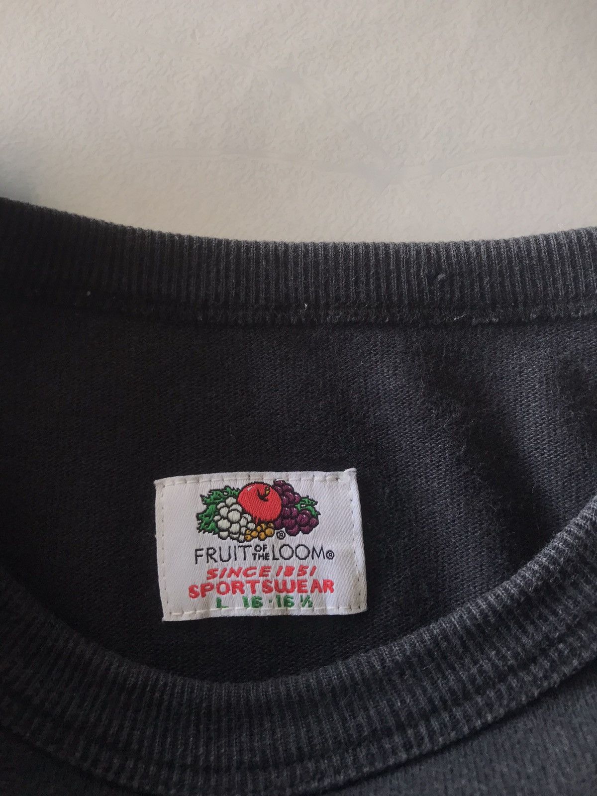 Vintage Vintage Fruit of the Loom Sportswear Longsleeve Tee Size US L / EU 52-54 / 3 - 9 Thumbnail