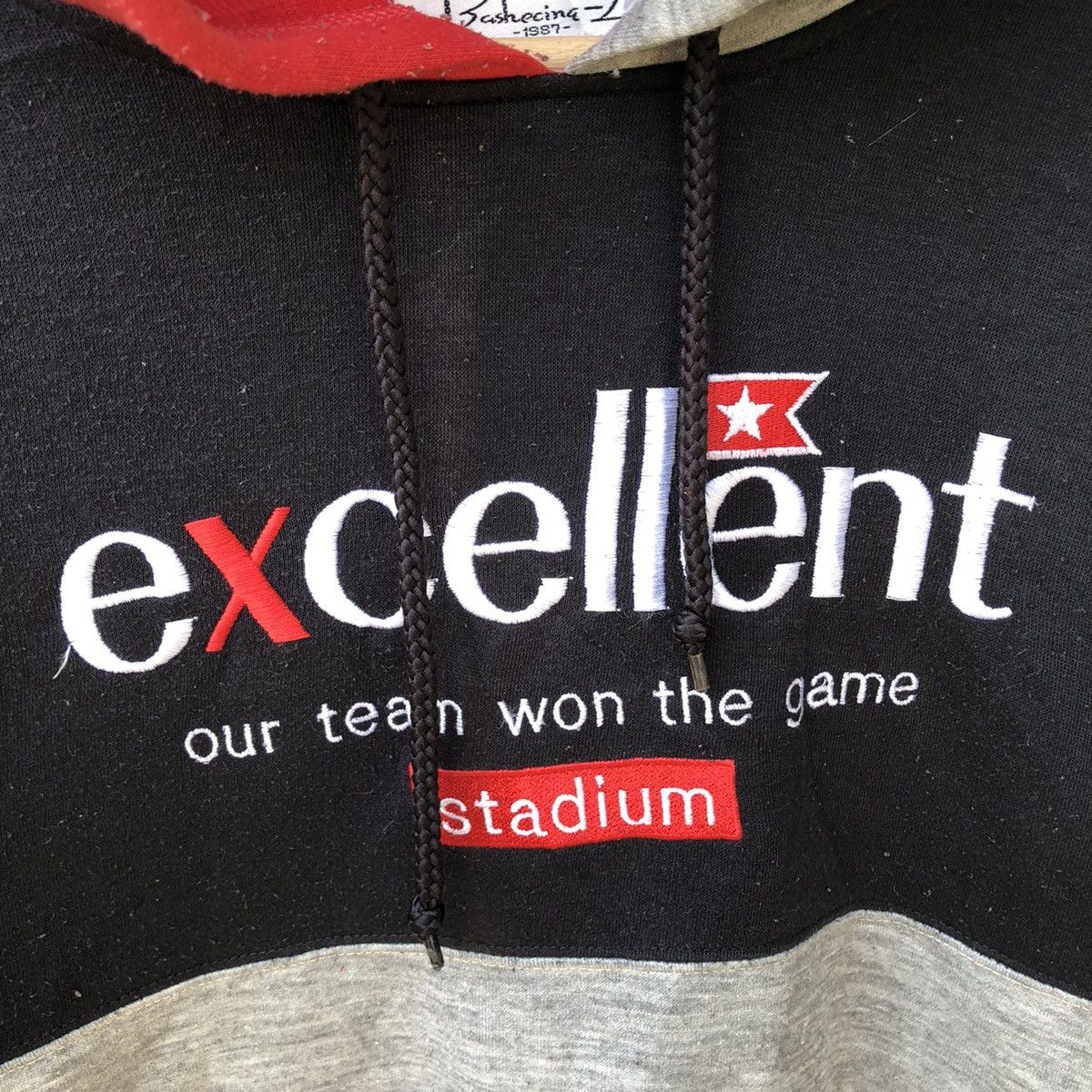 Japanese Brand × Vintage JAPANESE BRANS EXCELENT TWO TONE HOODIE JACKET Size US L / EU 52-54 / 3 - 3 Thumbnail