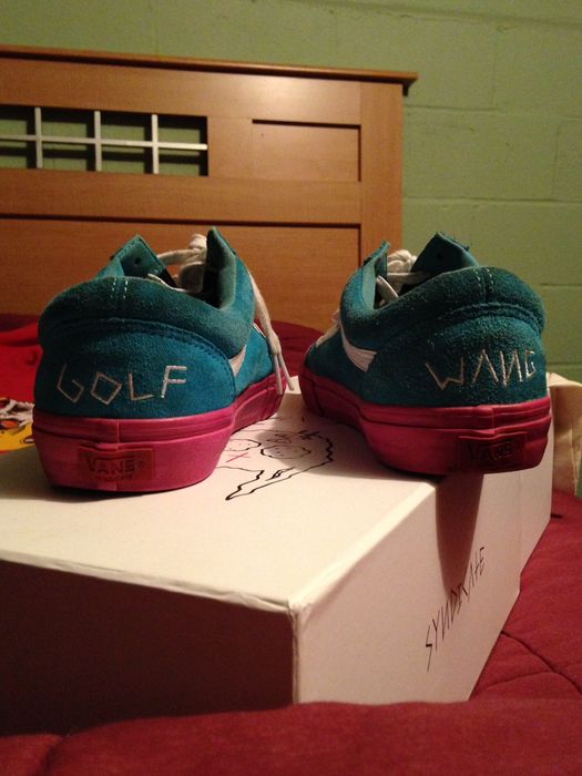 vans golf wang blue pink