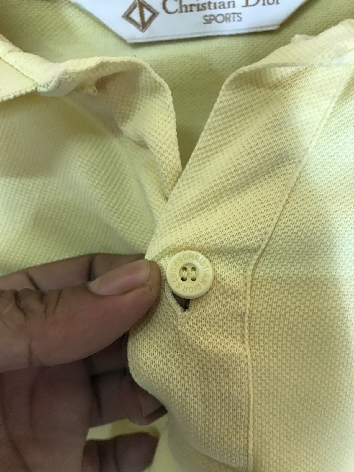 Christian Dior Monsieur ‼️VINTAGE CHRISTIAN DIOR SPORT POLO LONGSLEEVE‼️ Size US L / EU 52-54 / 3 - 6 Thumbnail