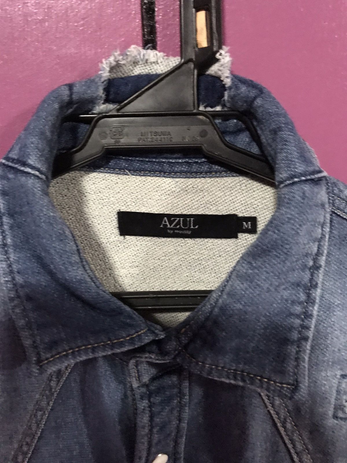 Japanese Brand 🔥RARE🔥AZUL BY MOUSSY BLUE SIZE M SHIRT BUTTON UP Size US M / EU 48-50 / 2 - 2 Thumbnail