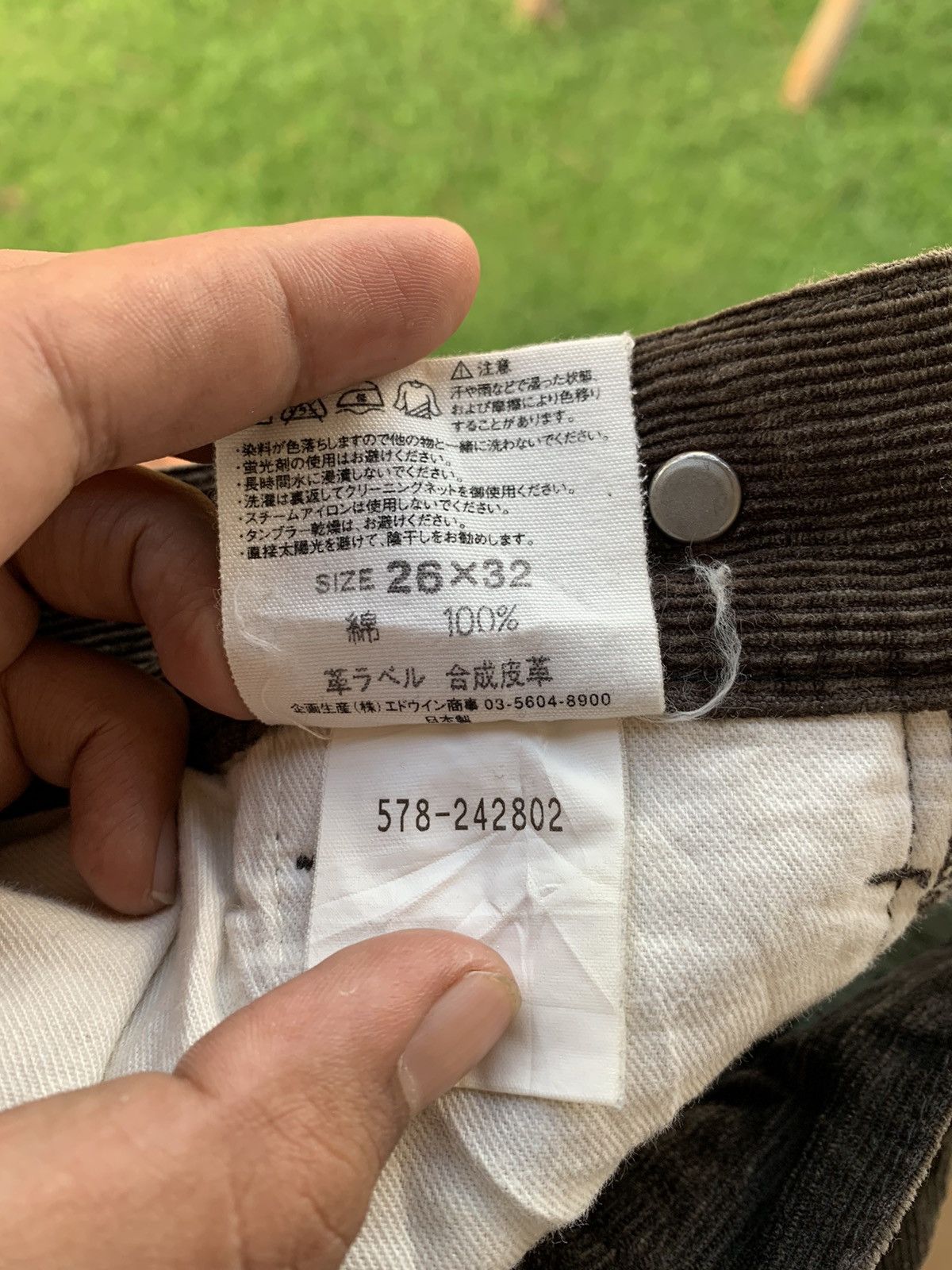 Edwin × If Six Was Nine × Margaret Howell Margaret Howell X Edwin Vintage Curduroy Size US 30 / EU 46 - 10 Thumbnail