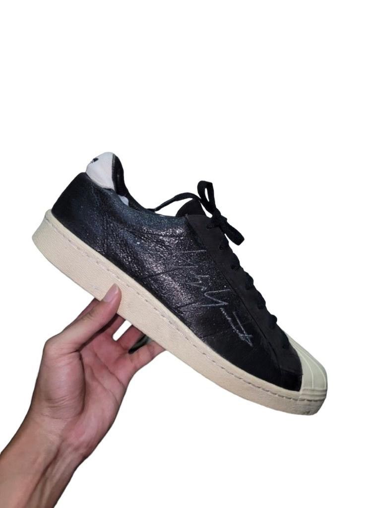 image of Adidas Superstar X Yohjiyamamoto Shoes in Black, Men's (Size 10.5)