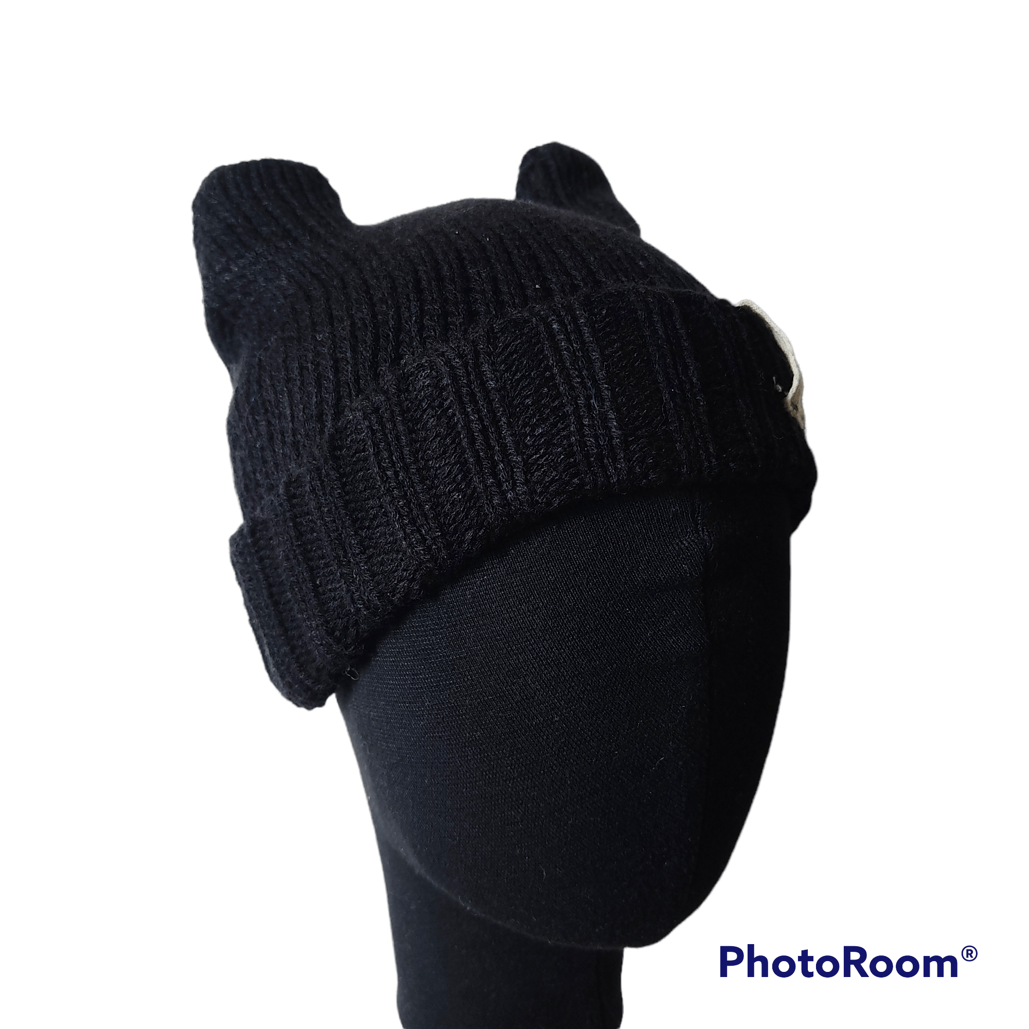Japanese Brand Two Devils Horn Beanie Hats Knitted Size ONE SIZE - 4 Thumbnail