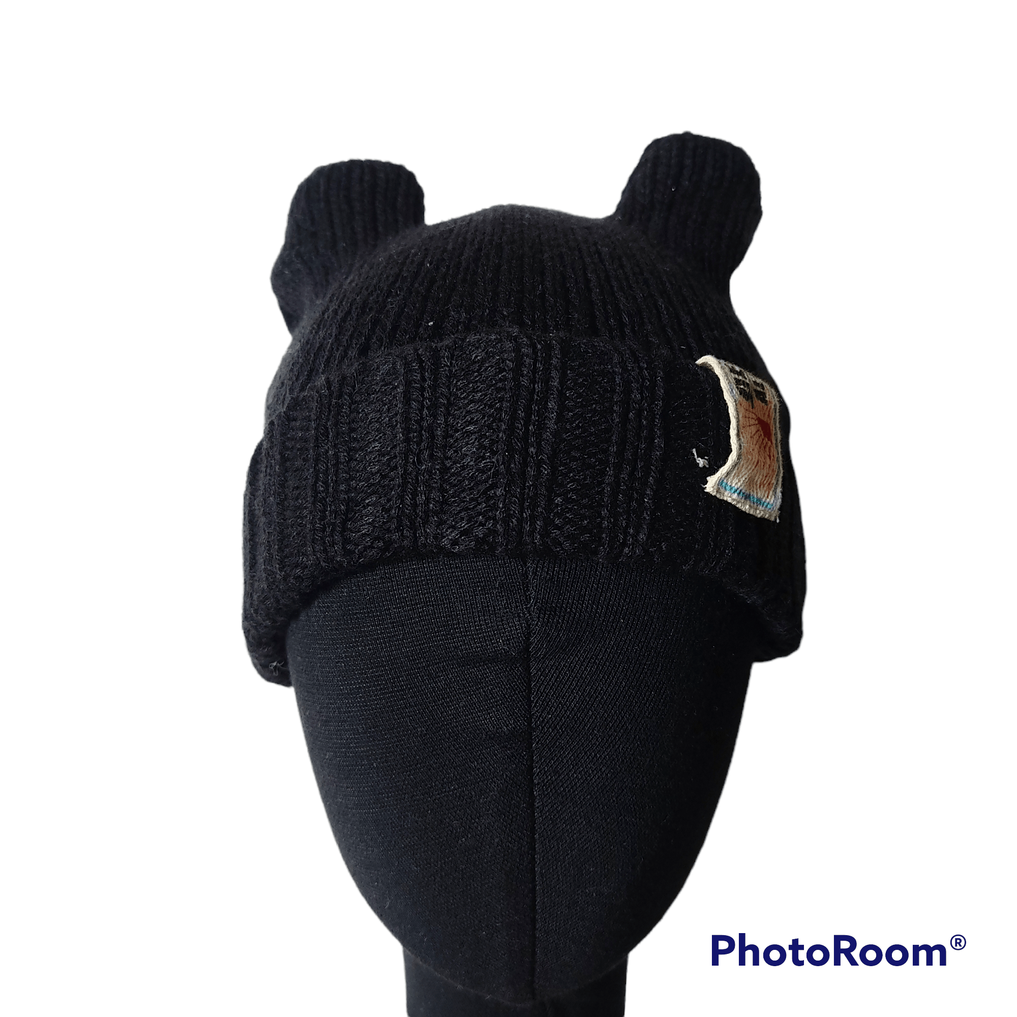 Japanese Brand Two Devils Horn Beanie Hats Knitted Size ONE SIZE - 3 Thumbnail