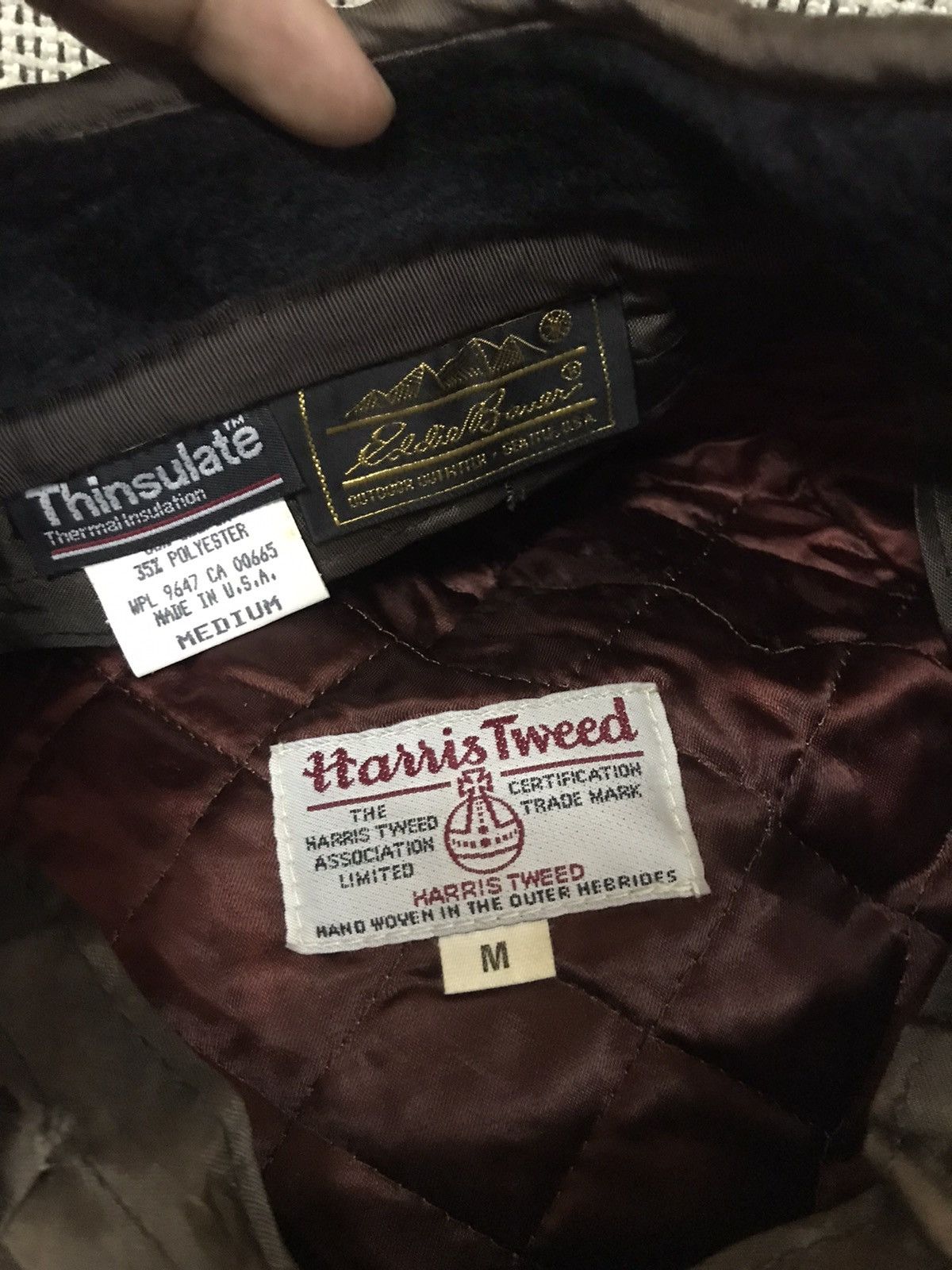 Harris Tweed ‼️HARRIS TWEED X EDDIE BAUER X THINSLULATE WOOL HAT ‼️ Size ONE SIZE - 8 Thumbnail