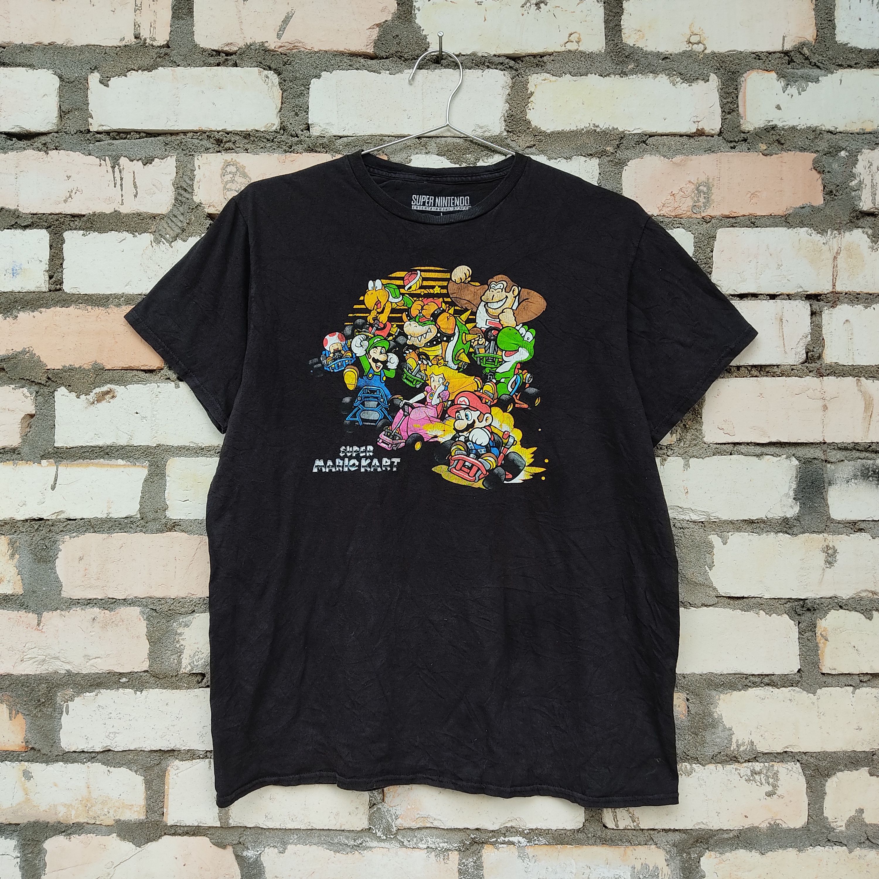 Grailed Super Nintendo Super Mario Kart Vintage Games Graphic Size US L / EU 52-54 / 3 - 1 Thumbnail