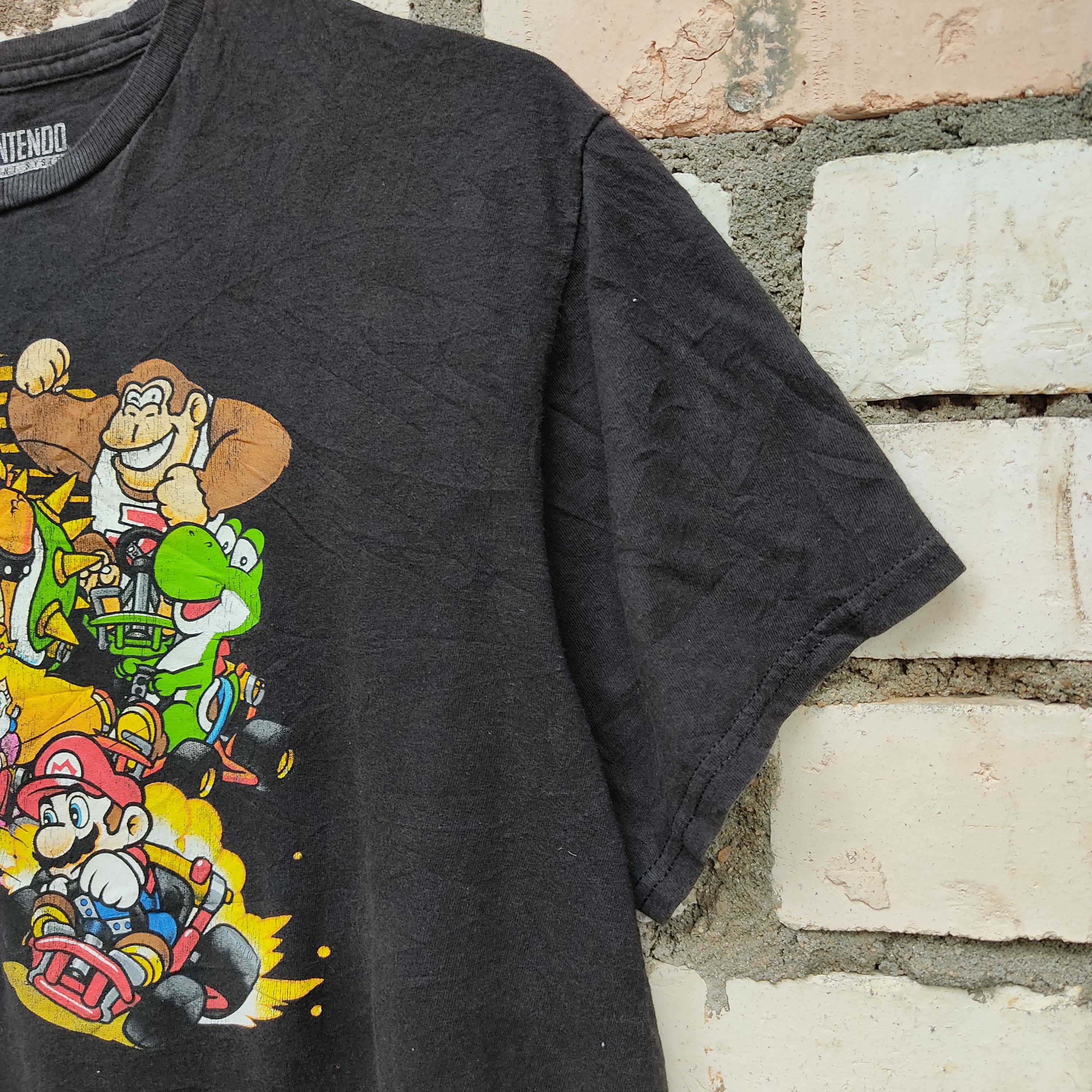 Grailed Super Nintendo Super Mario Kart Vintage Games Graphic Size US L / EU 52-54 / 3 - 3 Thumbnail