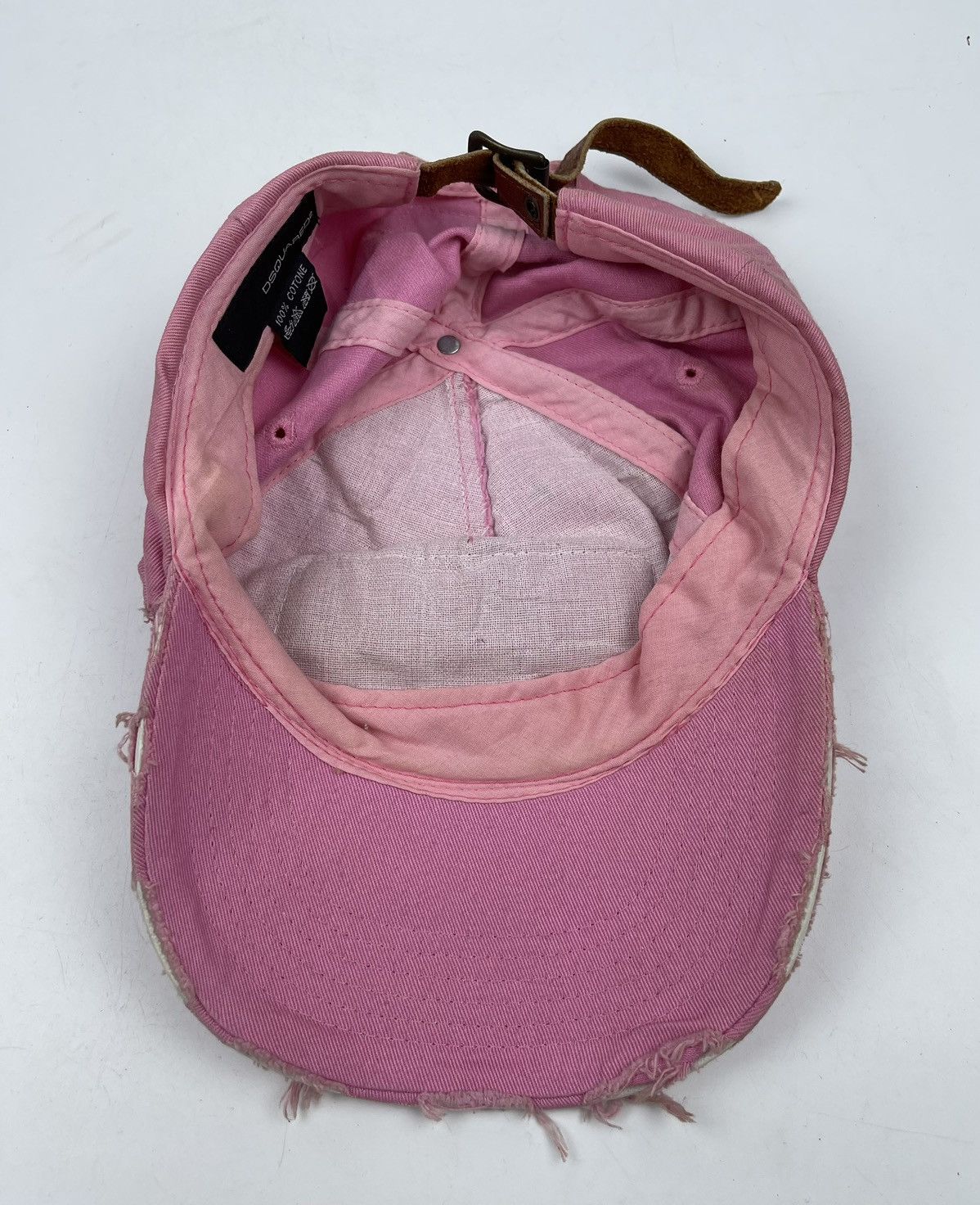 Dsquared2 distressed dsquared2 trucker hat cap tc6 Size ONE SIZE - 5 Thumbnail