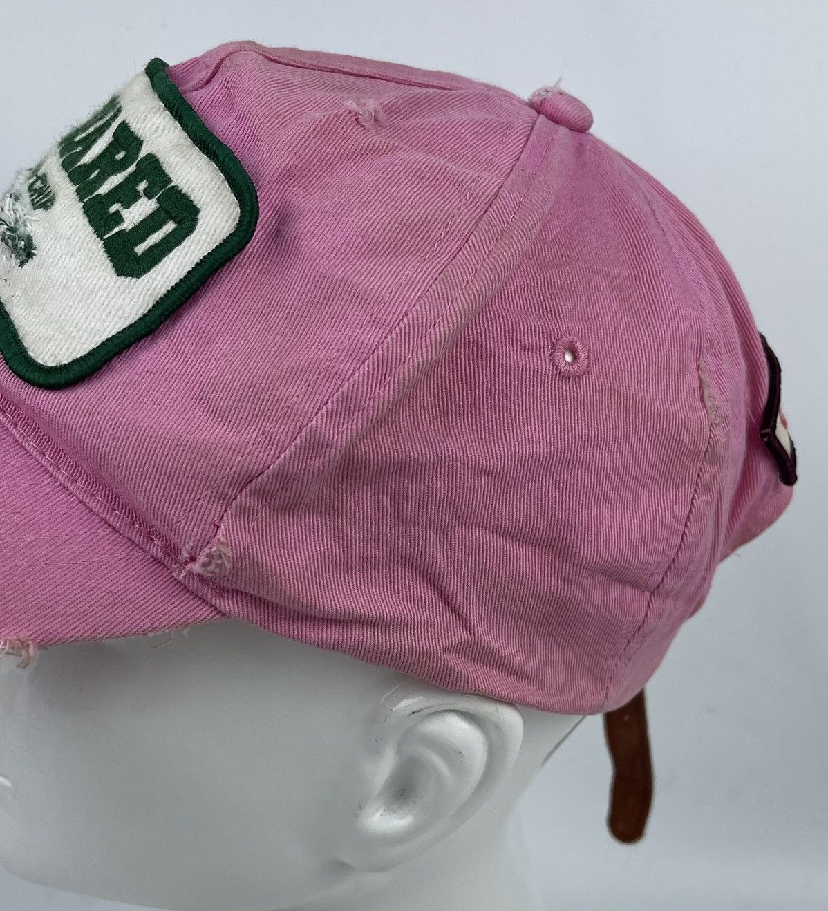 Dsquared2 distressed dsquared2 trucker hat cap tc6 Size ONE SIZE - 3 Thumbnail