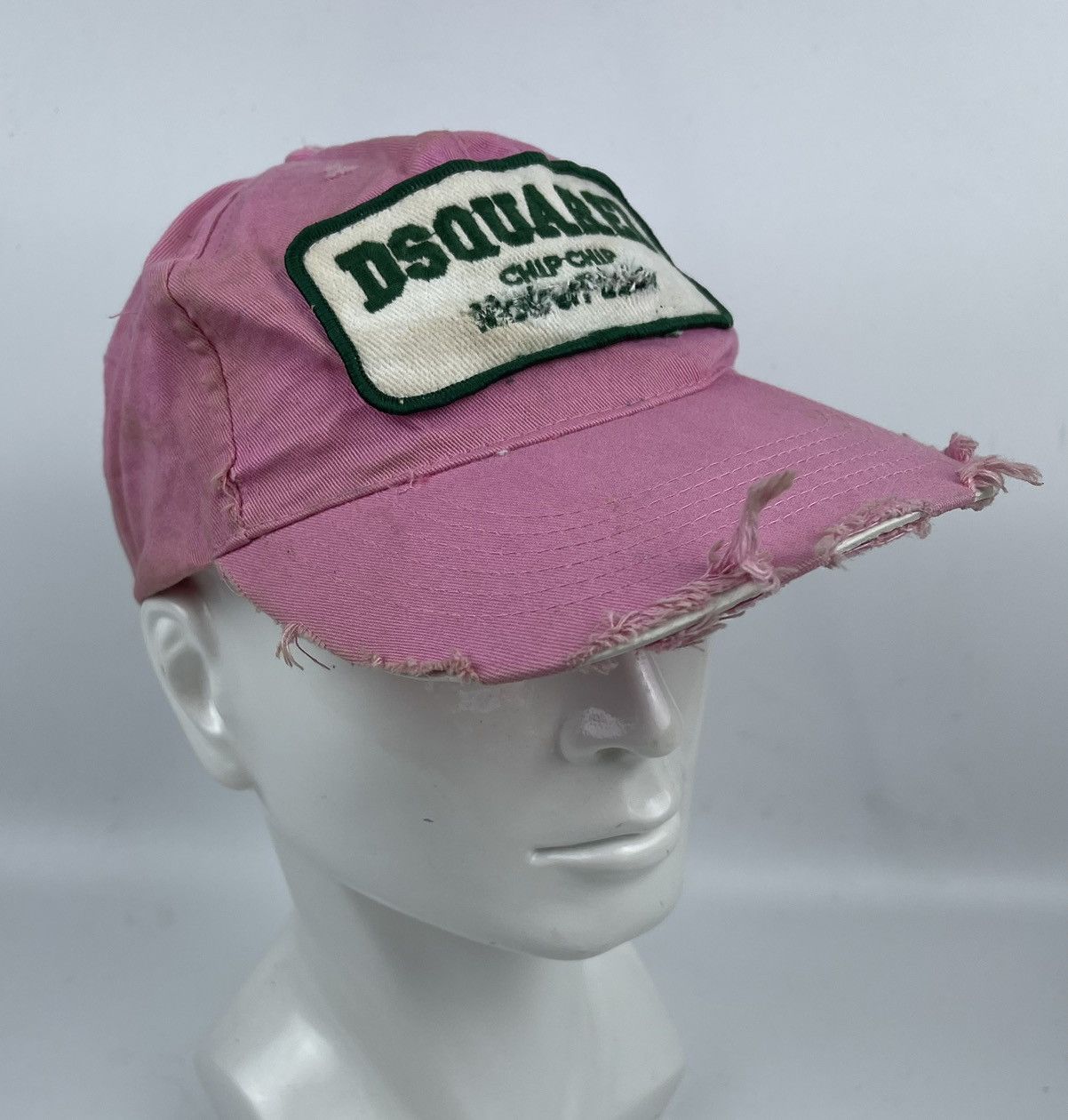 Dsquared2 distressed dsquared2 trucker hat cap tc6 Size ONE SIZE - 1 Thumbnail