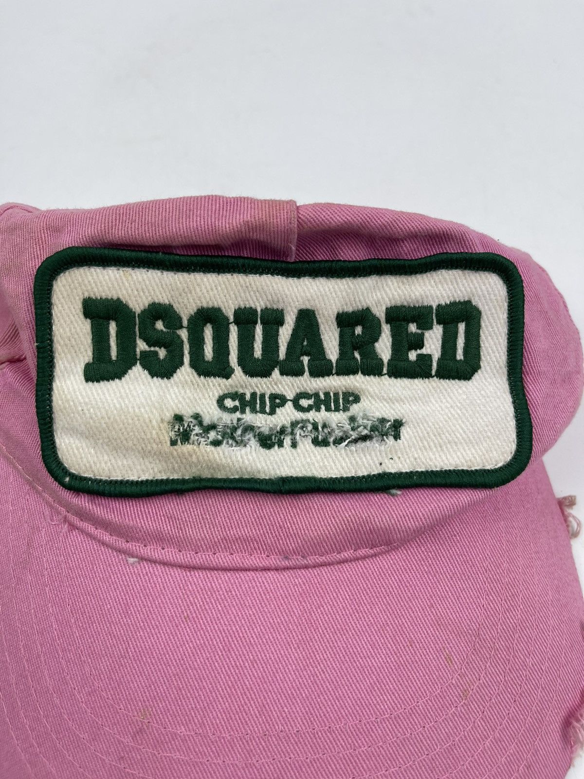 Dsquared2 distressed dsquared2 trucker hat cap tc6 Size ONE SIZE - 9 Thumbnail