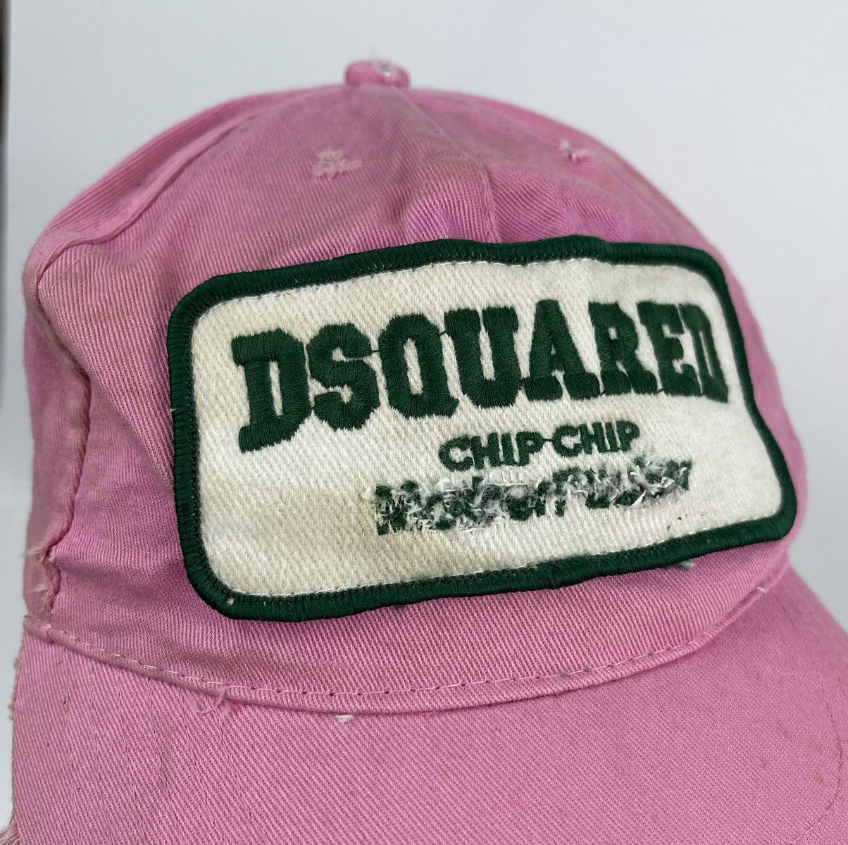Dsquared2 distressed dsquared2 trucker hat cap tc6 Size ONE SIZE - 2 Thumbnail