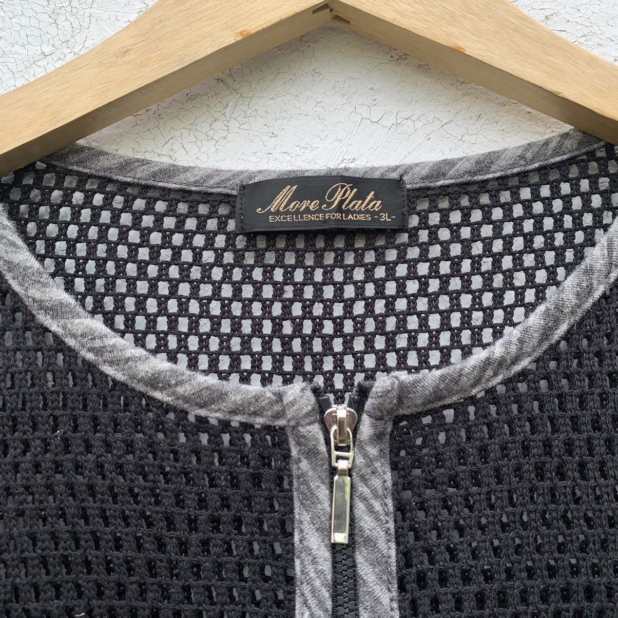 20471120 y2k japanes brand mesh tank top looks like helmut lang Size US L / EU 52-54 / 3 - 4 Thumbnail