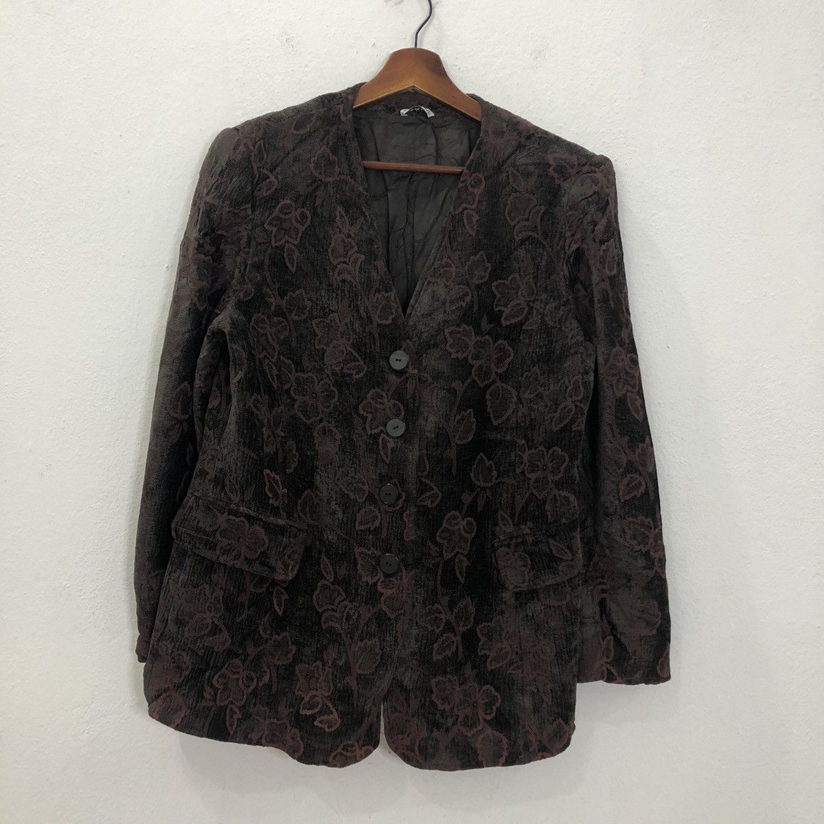 Vintage Marina Rinaldi Flowers Design Jacket