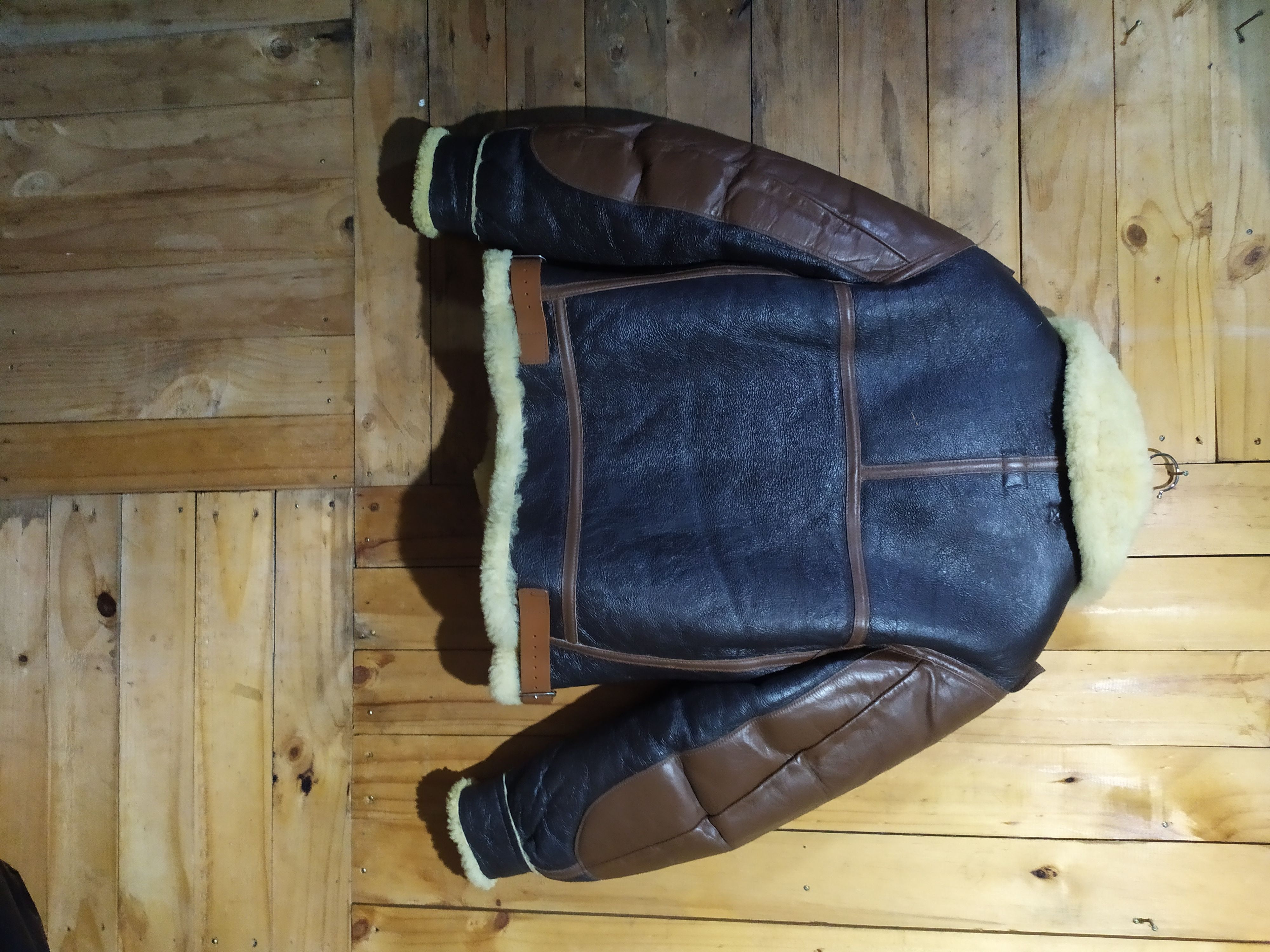 Buzz Rickson's B.RICKSON CLO. CO LEATHER DUO TONE TYPE B3 FLIGHT JACKET Size US M / EU 48-50 / 2 - 14 Thumbnail