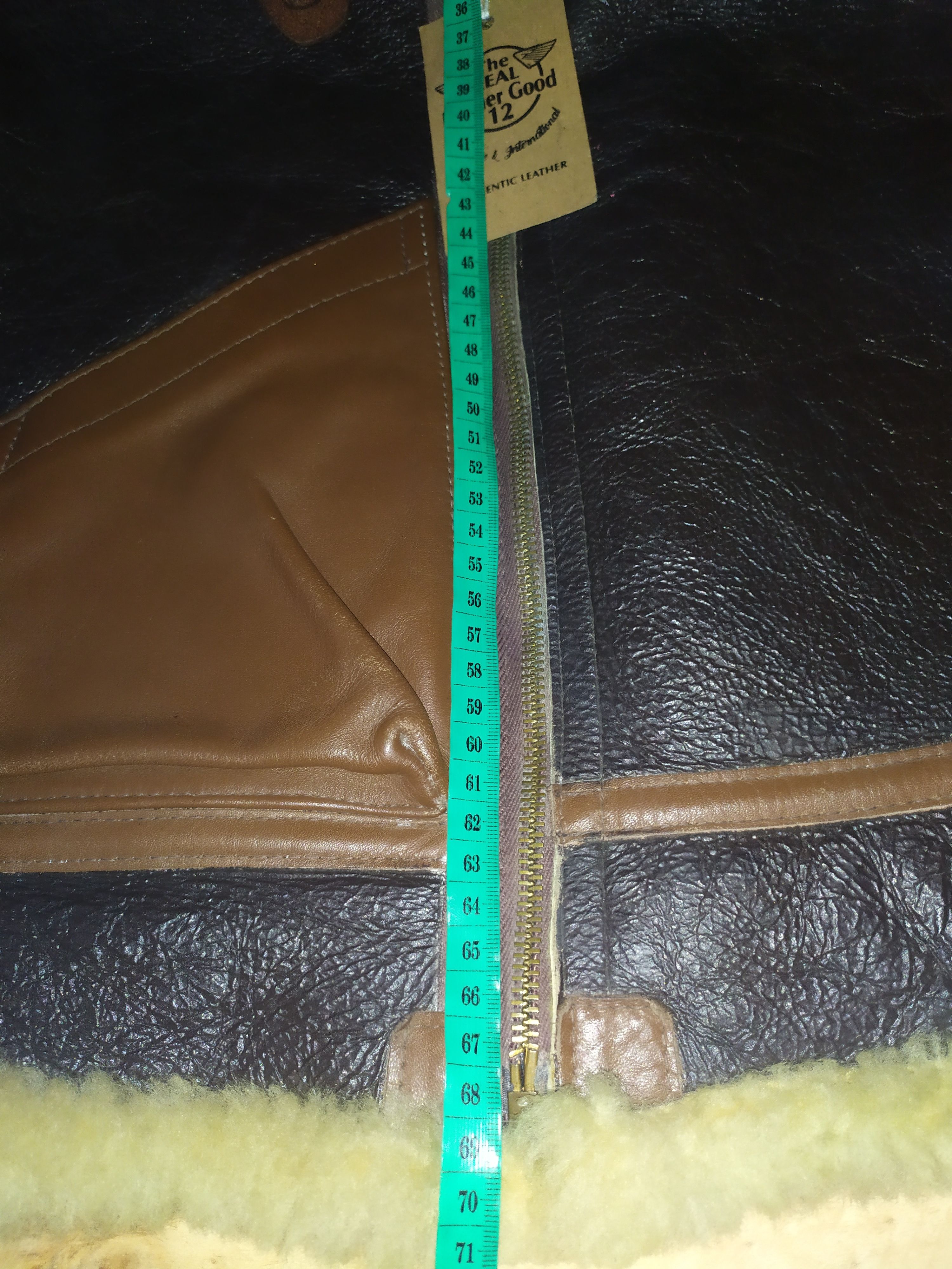 Buzz Rickson's B.RICKSON CLO. CO LEATHER DUO TONE TYPE B3 FLIGHT JACKET Size US M / EU 48-50 / 2 - 17 Thumbnail