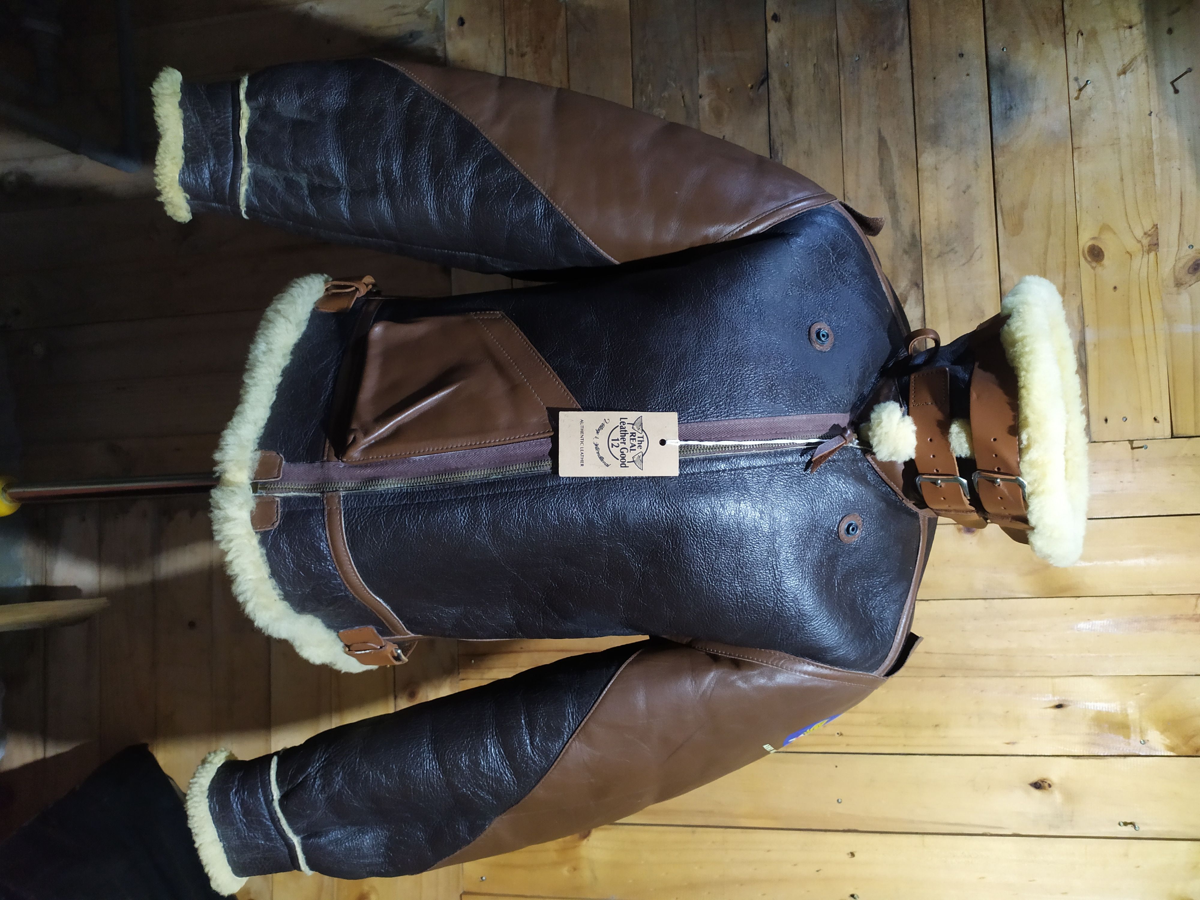 Buzz Rickson's B.RICKSON CLO. CO LEATHER DUO TONE TYPE B3 FLIGHT JACKET Size US M / EU 48-50 / 2 - 2 Thumbnail
