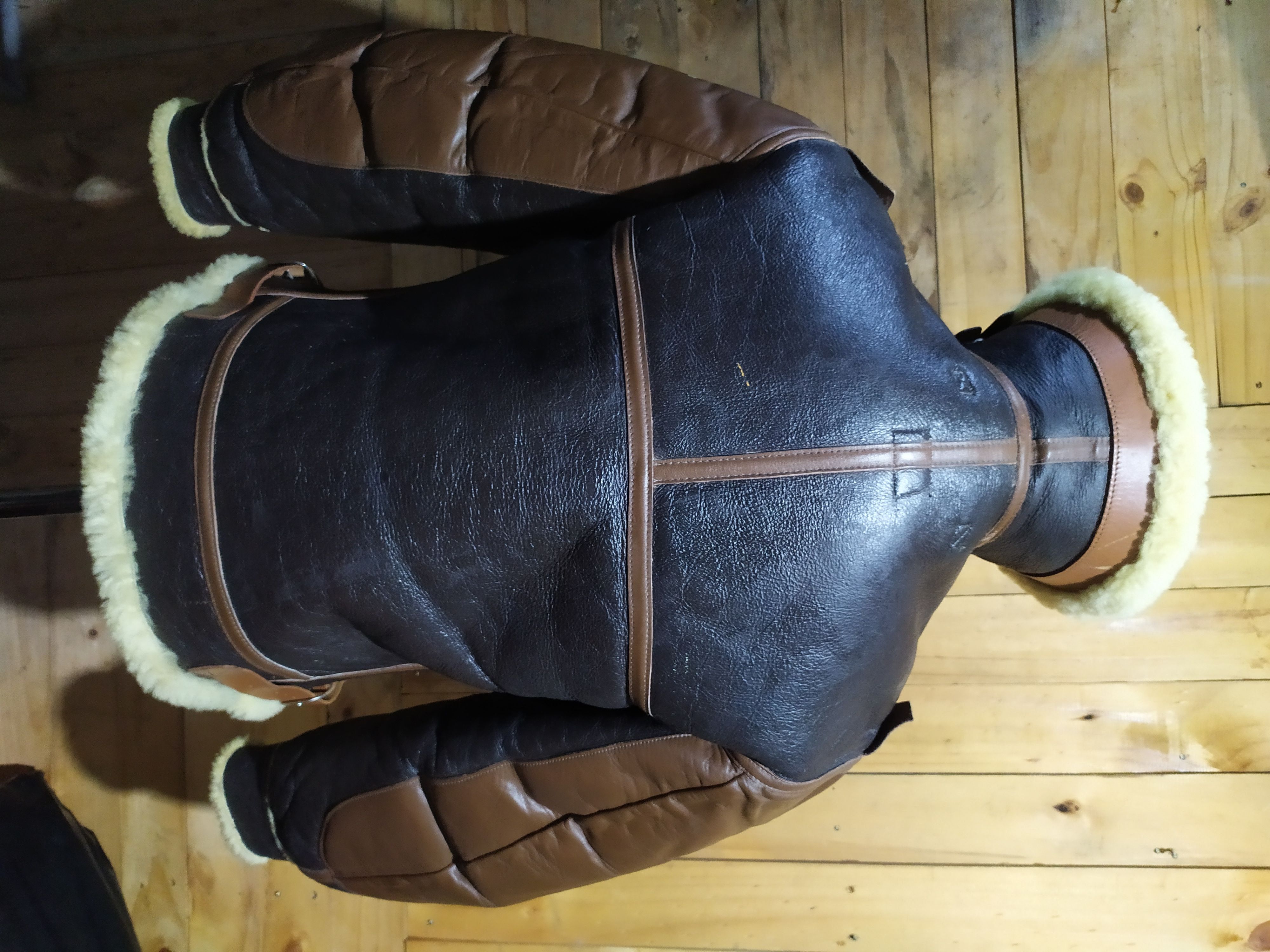 Buzz Rickson's B.RICKSON CLO. CO LEATHER DUO TONE TYPE B3 FLIGHT JACKET Size US M / EU 48-50 / 2 - 13 Thumbnail