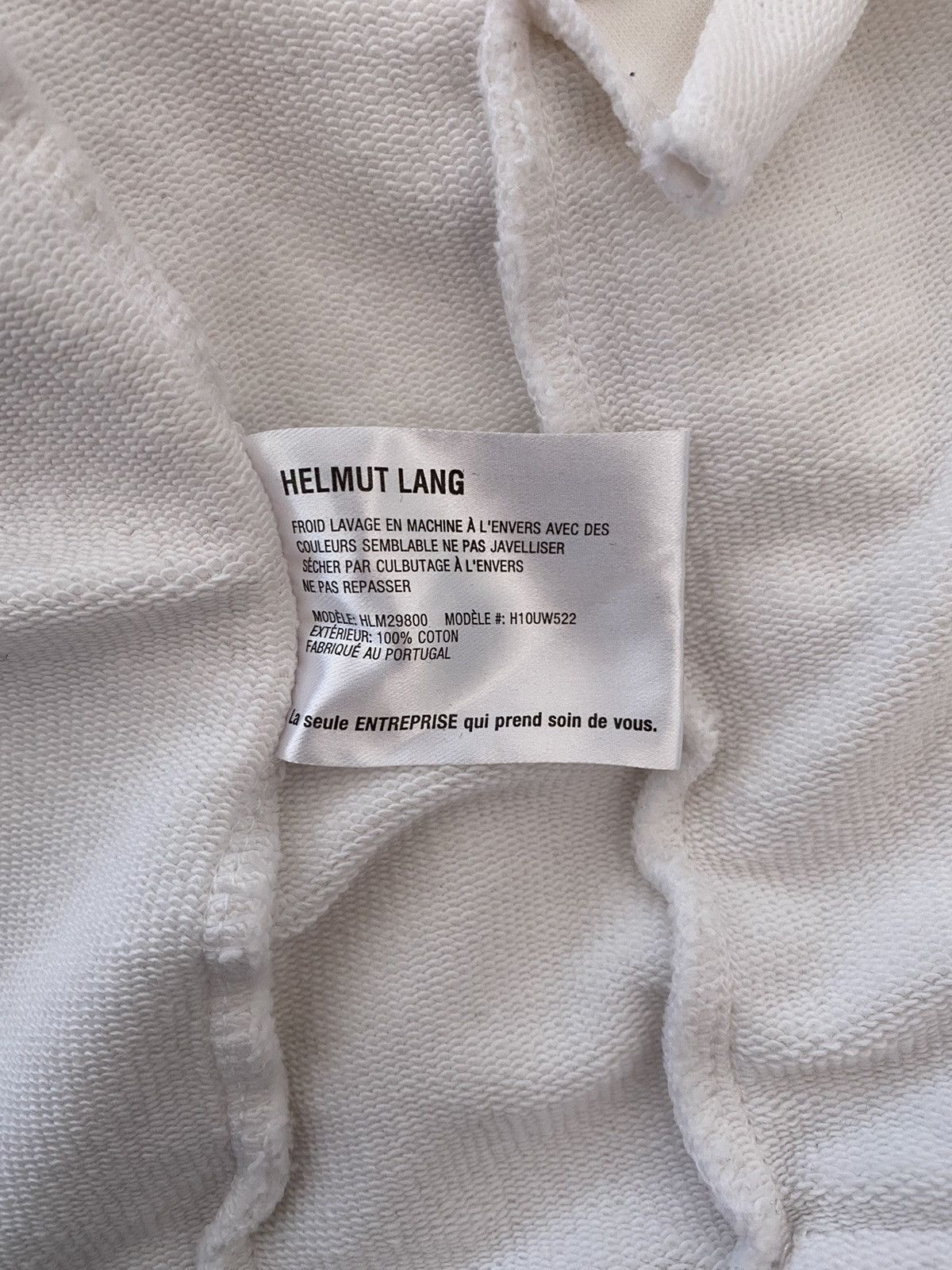 Helmut Lang Helmut Lang Campaign Zip Up Hoodie Size US L / EU 52-54 / 3 - 6 Thumbnail