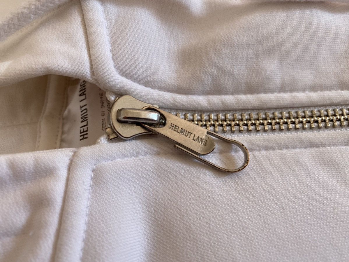 Helmut Lang Helmut Lang Campaign Zip Up Hoodie Size US L / EU 52-54 / 3 - 4 Thumbnail