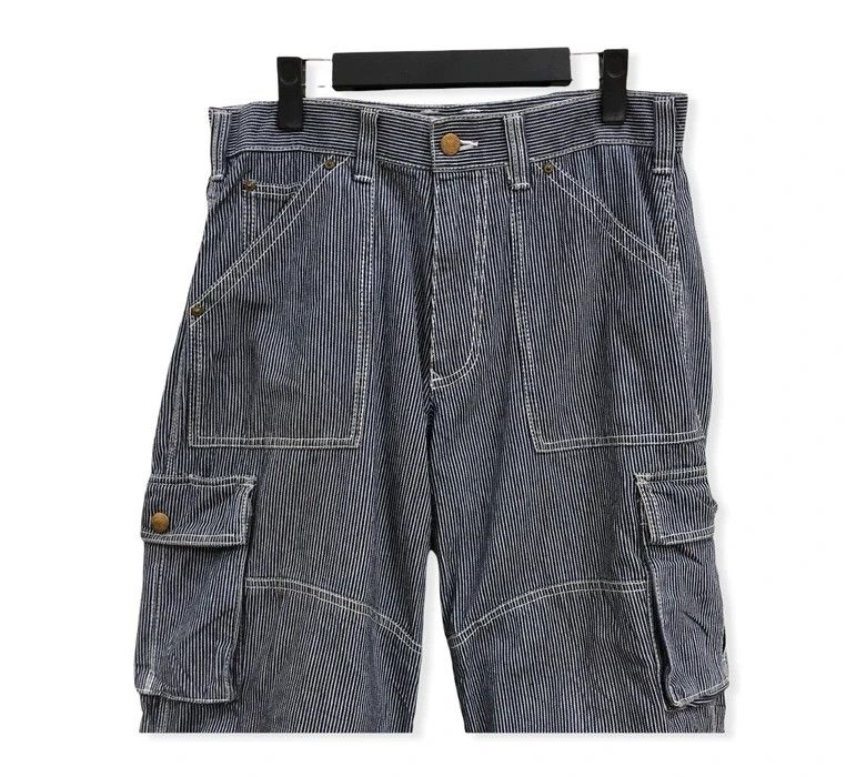 Japanese Brand Japanese Brand Dogman Hickory Design Cargo Pant Size US 30 / EU 46 - 3 Thumbnail
