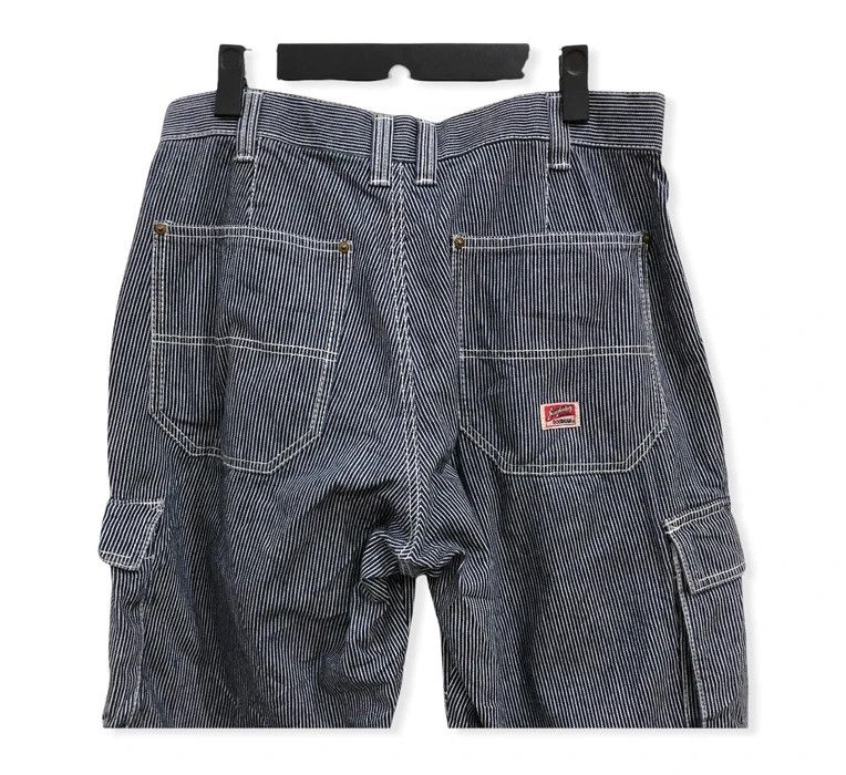 Japanese Brand Japanese Brand Dogman Hickory Design Cargo Pant Size US 30 / EU 46 - 6 Thumbnail