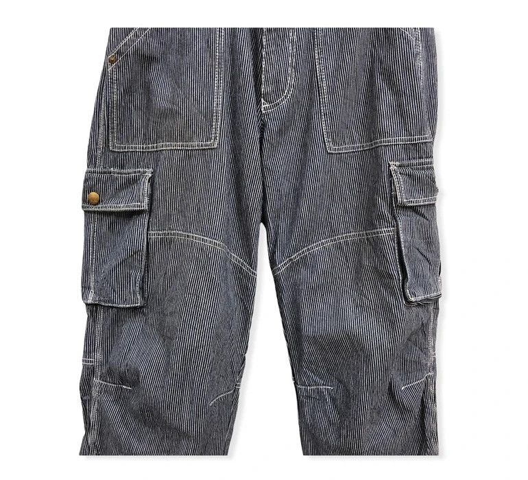 Japanese Brand Japanese Brand Dogman Hickory Design Cargo Pant Size US 30 / EU 46 - 4 Thumbnail