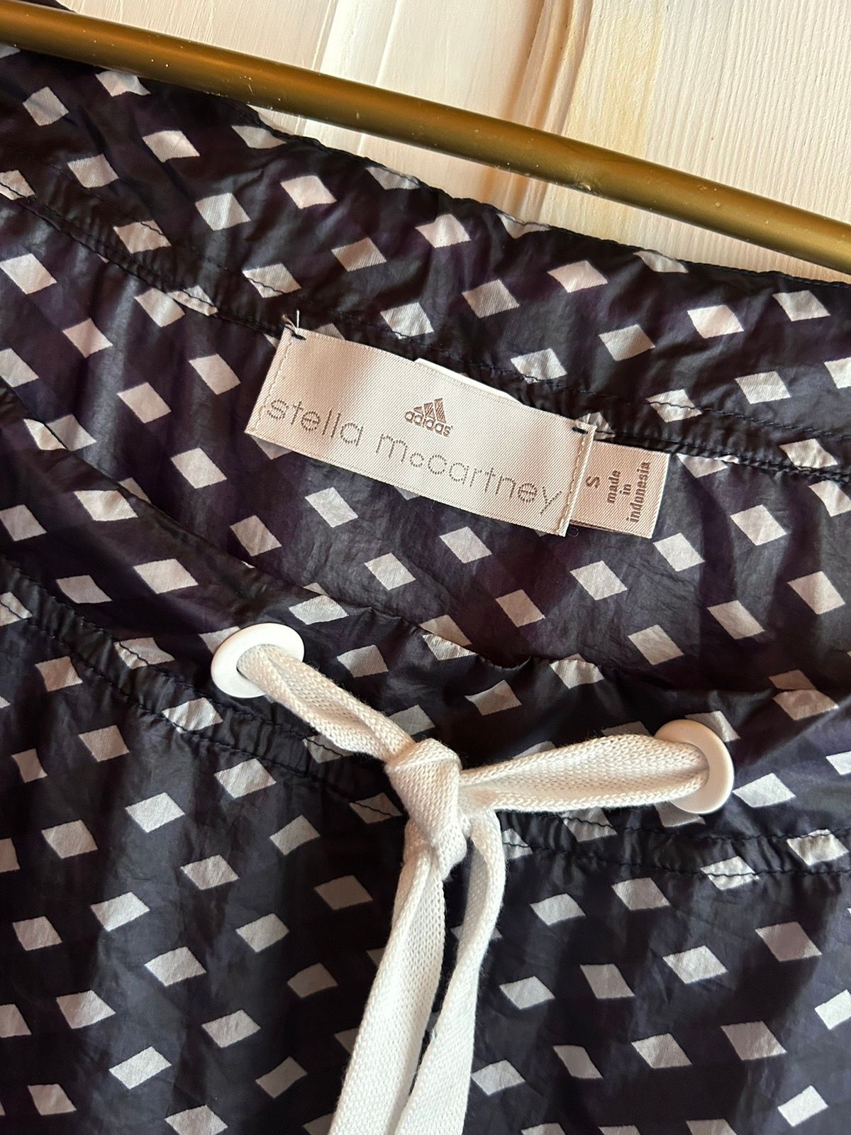 Adidas Navy Stella McCartney Adidas Short Sleeve Rain Jacket Size S / US 4 / IT 40 - 5 Thumbnail
