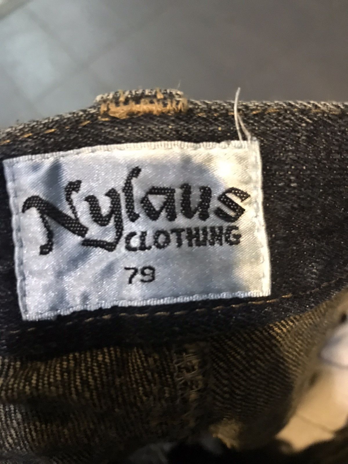If Six Was Nine × Japanese Brand Japanese Nylaus 79 double waist rare crazy lightning Size US 31 - 3 Thumbnail