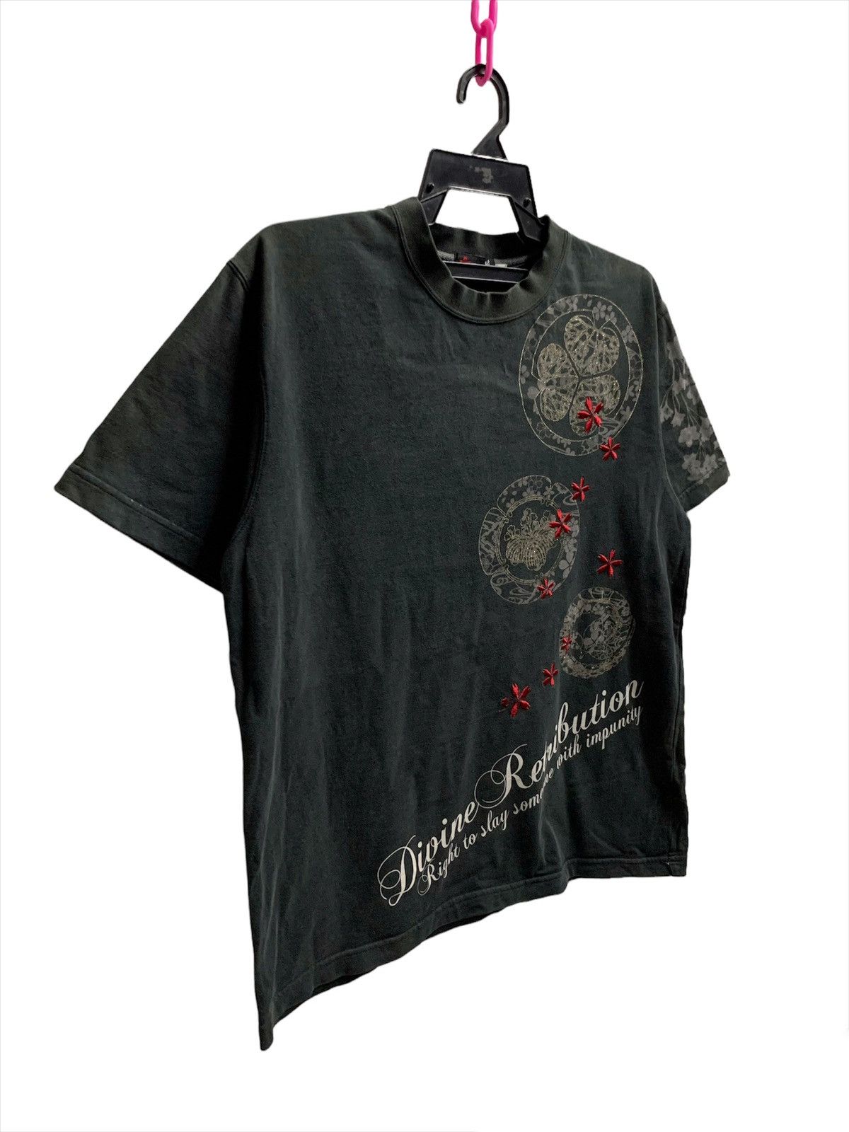 Japanese Brand Devine Retribution Sukajan T Shirts Size US M / EU 48-50 / 2 - 4 Thumbnail