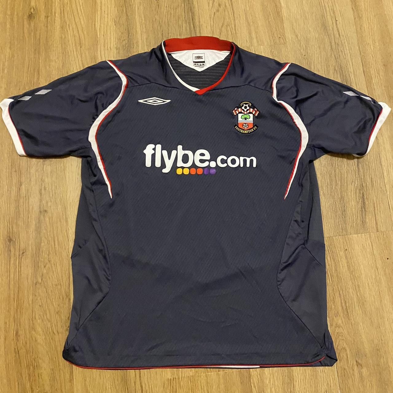 2008-09 Southampton Flybe com Football Premier League Shirt
