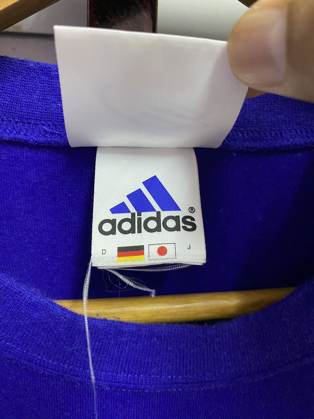 Adidas × Vintage 🔥 Rare🔥 Vintage 1998 Adidas World Cup Supporter Japan Tshirt Size US M / EU 48-50 / 2 - 8 Thumbnail