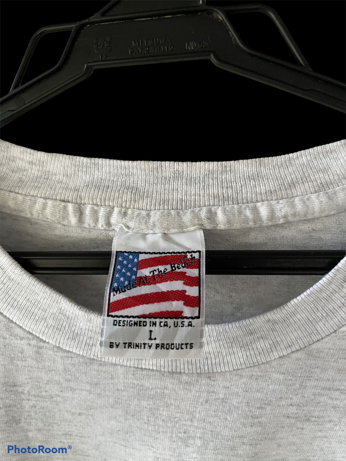 MLB VINTAGE LOS ANGELES 90s GREY TEE SHIRT USA Size US L / EU 52-54 / 3 - 3 Thumbnail