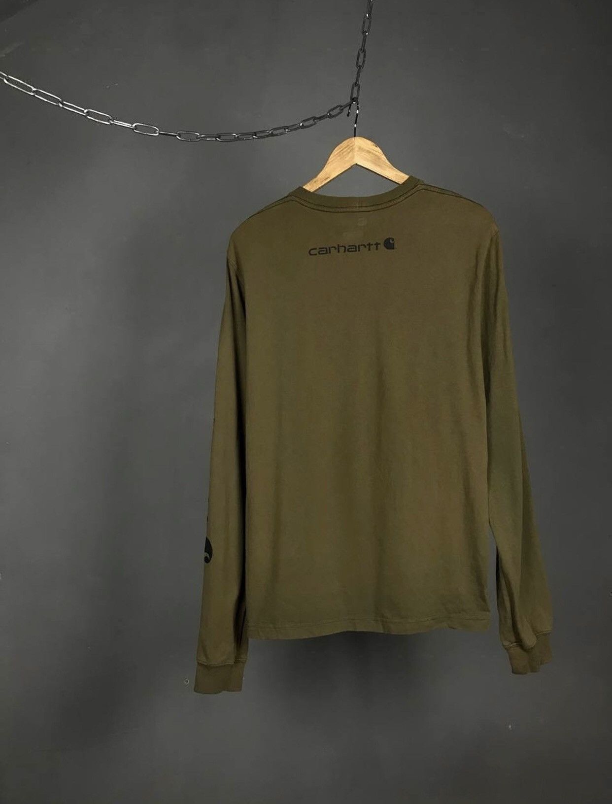Carhartt × Vintage Carhartt vintage streetwear big logo longsleeve Size US S / EU 44-46 / 1 - 5 Thumbnail