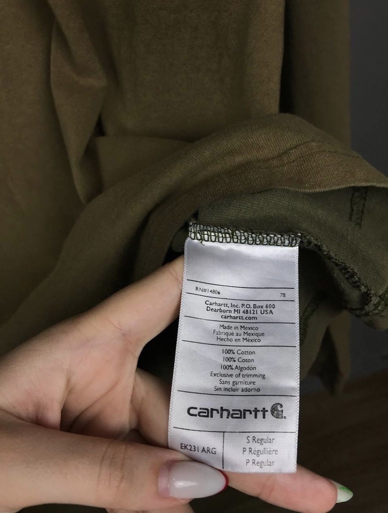 Carhartt × Vintage Carhartt vintage streetwear big logo longsleeve Size US S / EU 44-46 / 1 - 4 Thumbnail
