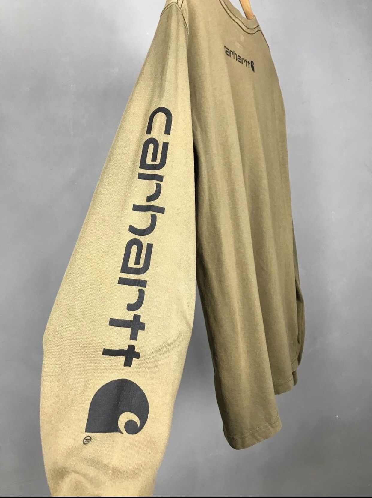 Carhartt × Vintage Carhartt vintage streetwear big logo longsleeve Size US S / EU 44-46 / 1 - 2 Thumbnail