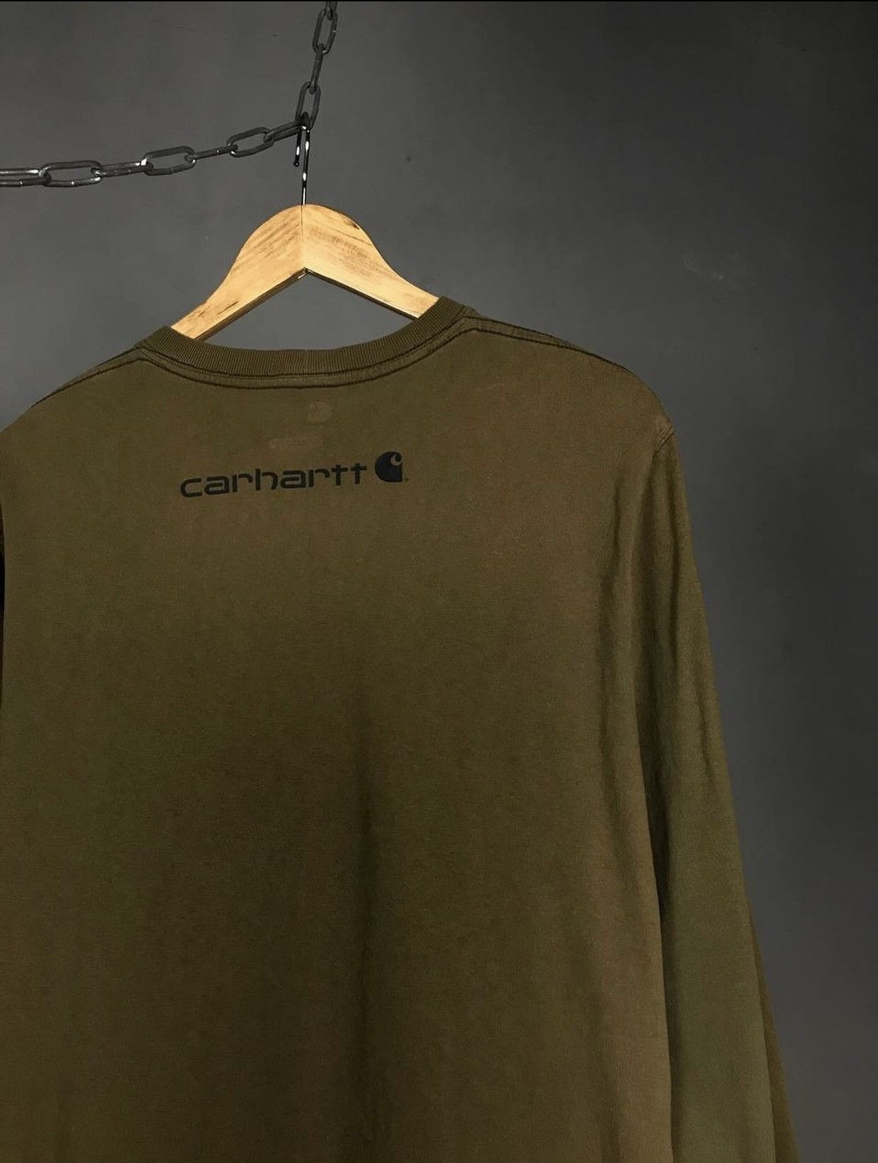 Carhartt × Vintage Carhartt vintage streetwear big logo longsleeve Size US S / EU 44-46 / 1 - 6 Thumbnail
