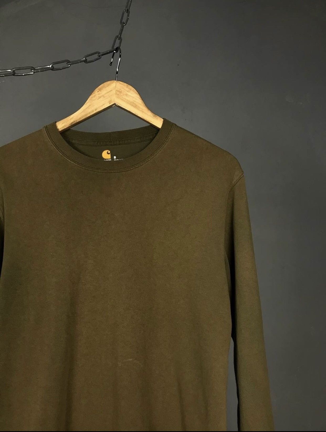 Carhartt × Vintage Carhartt vintage streetwear big logo longsleeve Size US S / EU 44-46 / 1 - 8 Thumbnail