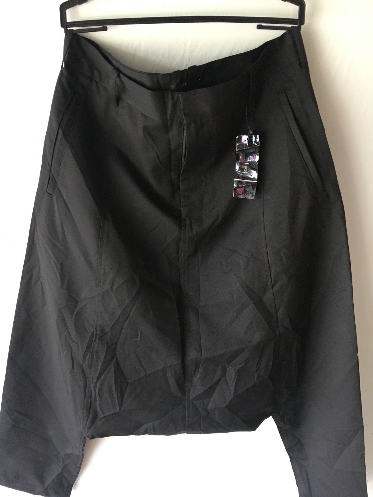 Japanese Brand 🔥RARE🔥LUCY DESIGN YOHJI YAMAMOTO CROPPED PANTS Size US 30 / EU 46 - 3 Thumbnail