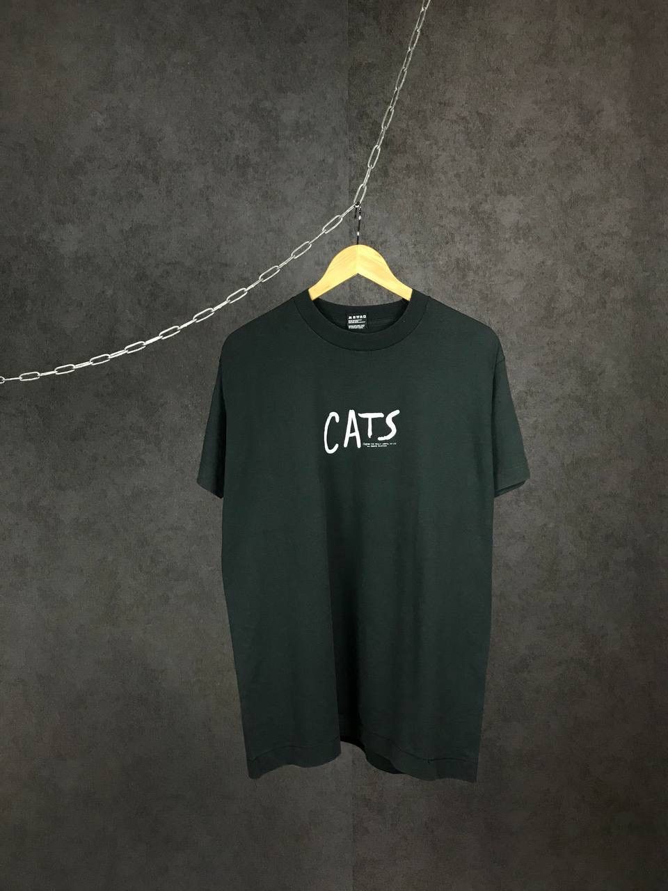 Vintage Cats 1981 The Really Useful American vintagemade in USA tee Size US L / EU 52-54 / 3 - 1 Thumbnail