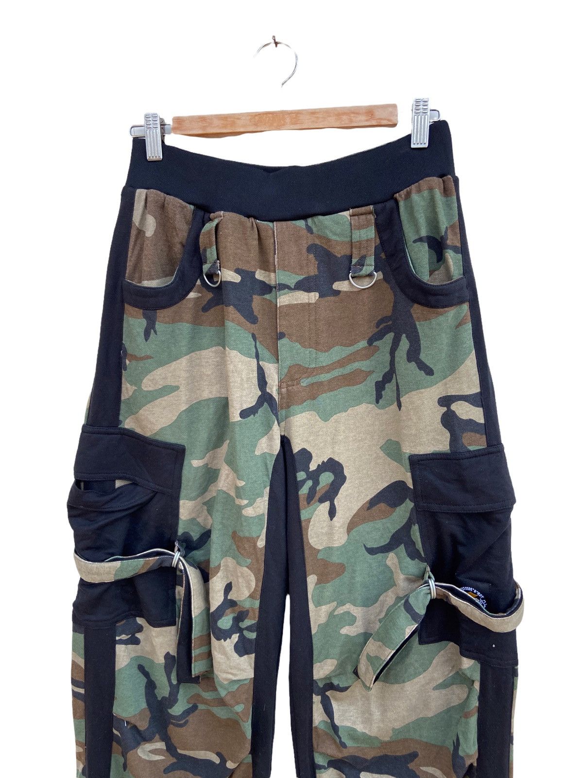 Los Angeles Apparel LOS ANGELES TERRITORY CAMOUFLAGE PARACHUT CARGO PANT Size US 32 / EU 48 - 3 Thumbnail