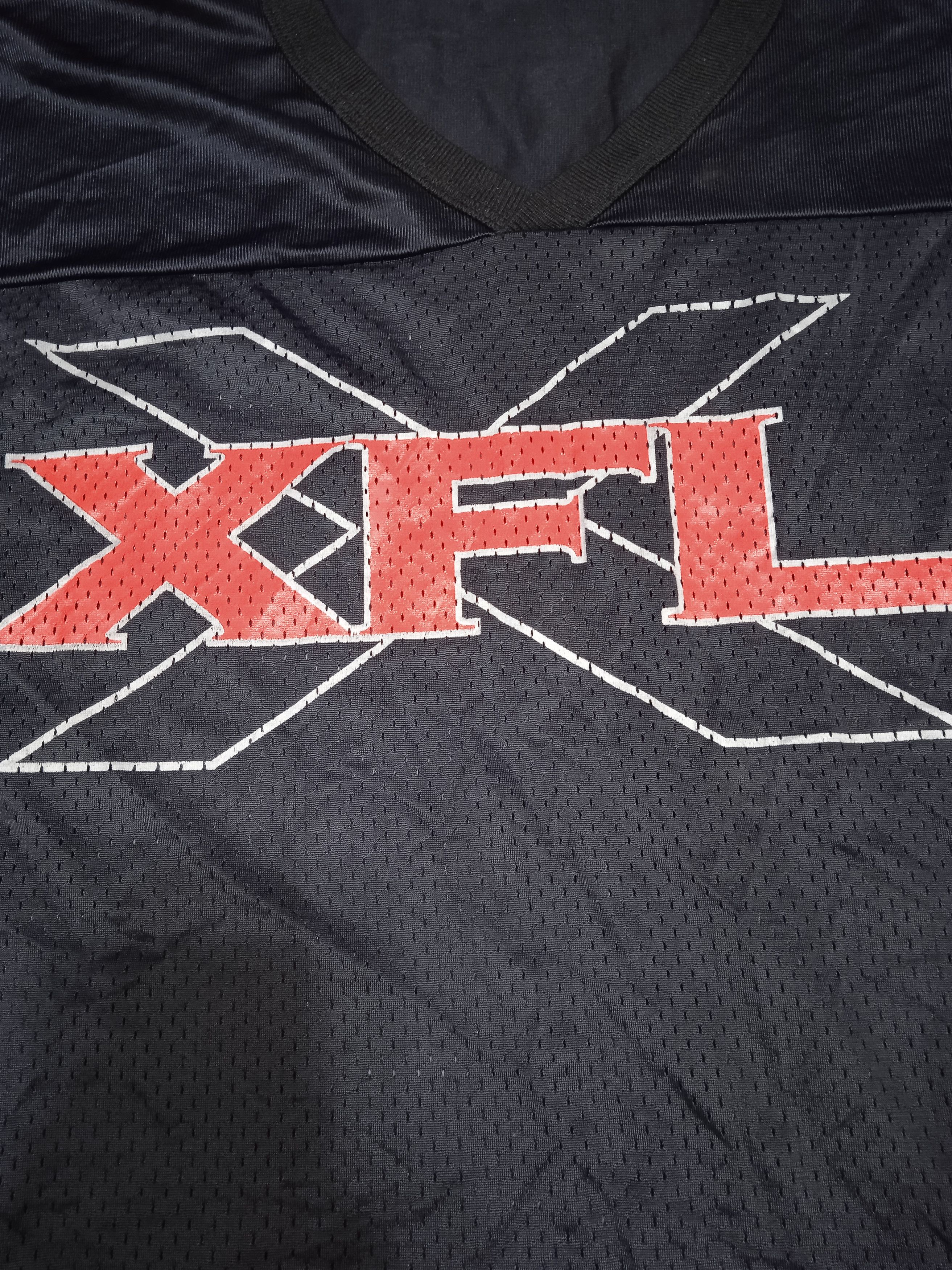 Vintage Vintage 00s XFL Football Jersey 90s WWF Size US XL / EU 56 / 4 - 3 Thumbnail