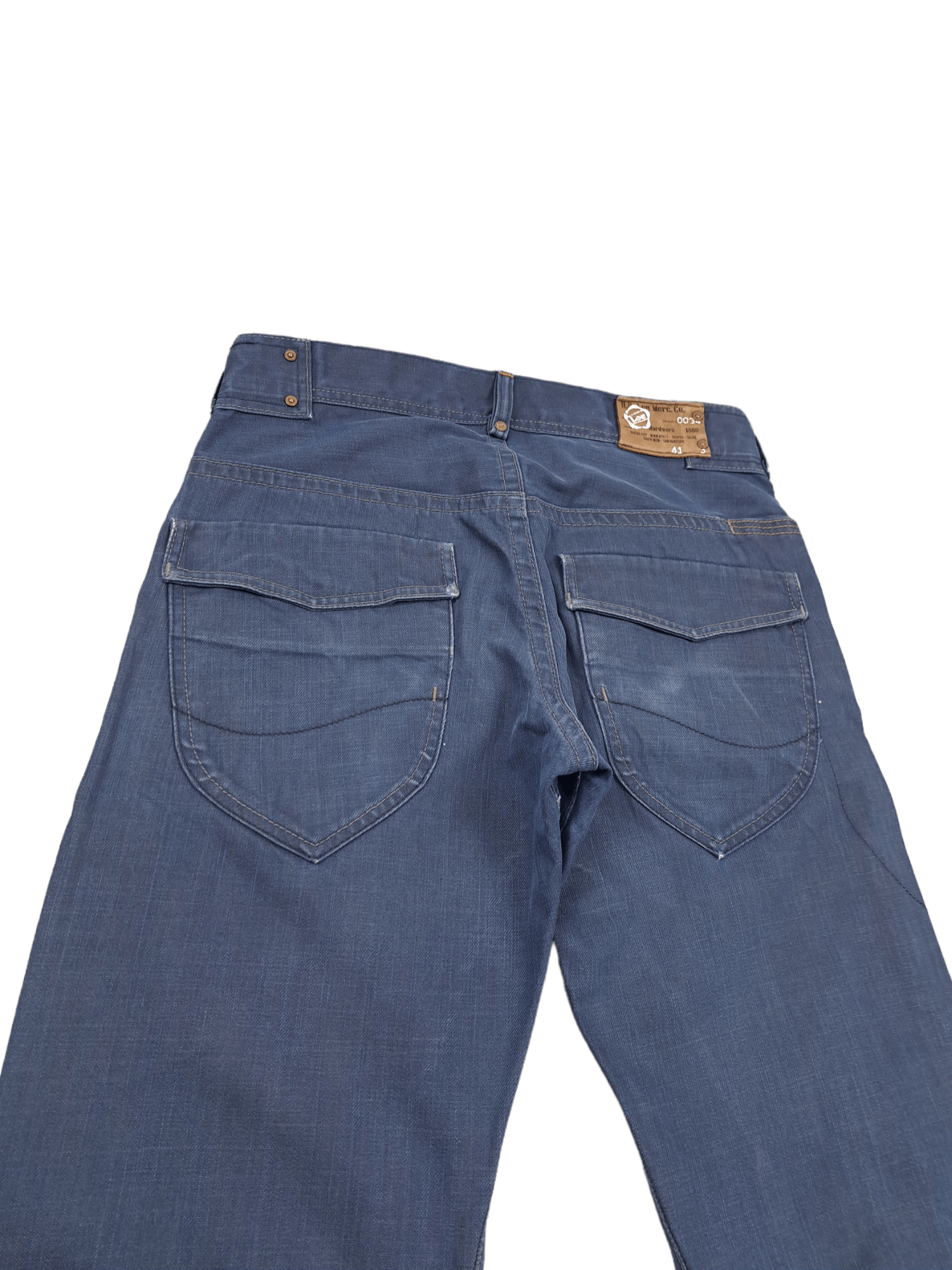 Lee × Vintage 💎 90's Lee 32/32 3D Blackwell Gray Cargo Denim Jeans Size US 32 / EU 48 - 4 Thumbnail